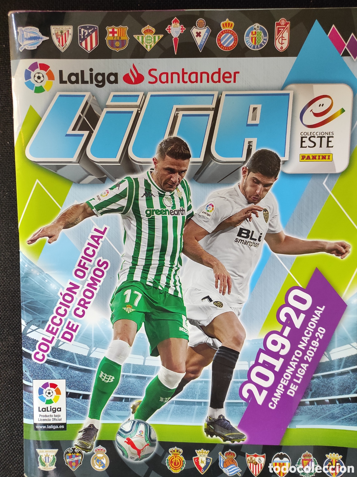 Collectionnisme Album: Album de cromos de f&uacute;tbol Panini 19/20