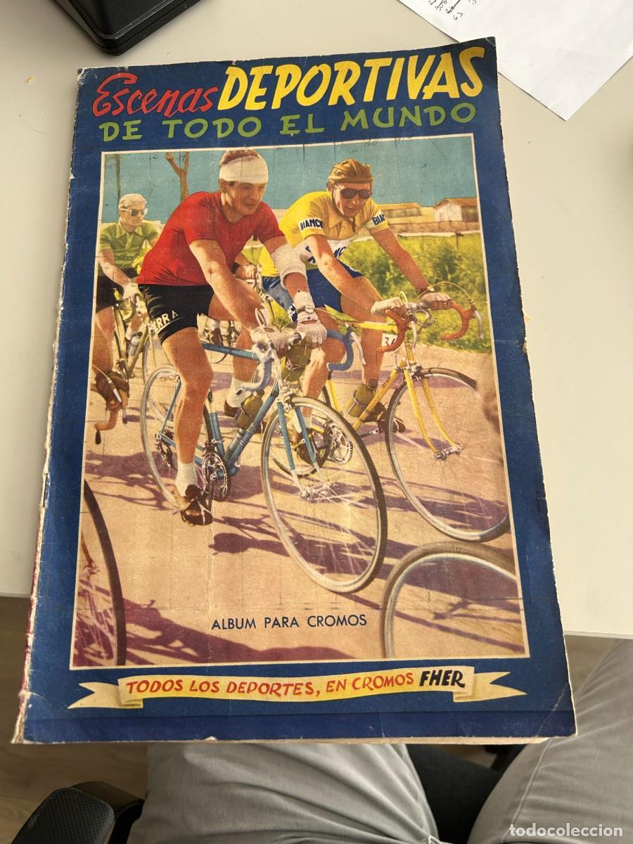 Coleccionismo &Aacute;lbum: ESCENAS DEPORTIVAS COMPLETO MUY BUEN ESTADO