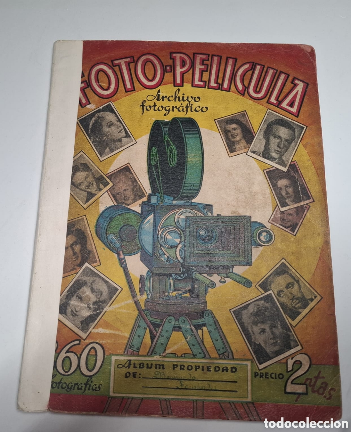 Coleccionismo &Aacute;lbum: Album de cromos de cine. Completo!