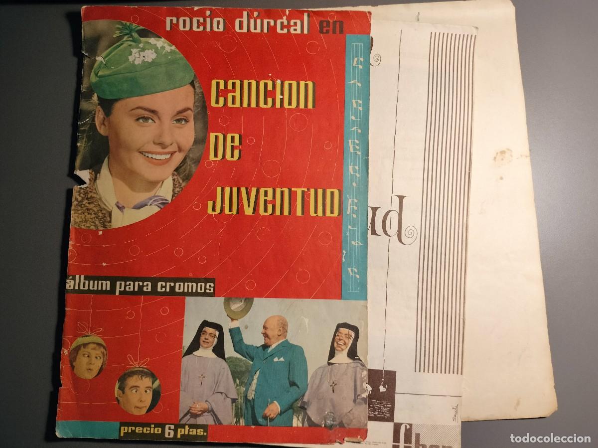 Coleccionismo &Aacute;lbum: 1962 CANCI&Oacute;N DE JUVENTUD DE ROCIO DURCAL -ALBUM COMPLETO -