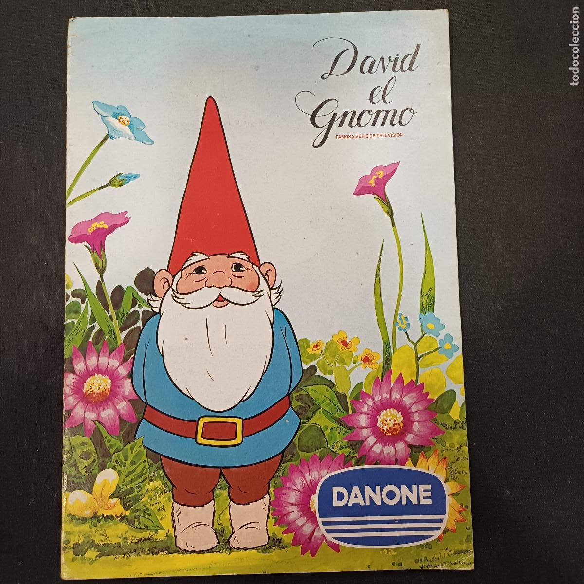 Coleccionismo &Aacute;lbum: DAVID EL GNOMO/ALBUM DE CROMOS DANONE/COMPLETO.