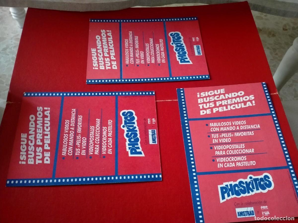 Coleccionismo &aacute;lbum: cromos de phoskytos alien etc - Foto 2