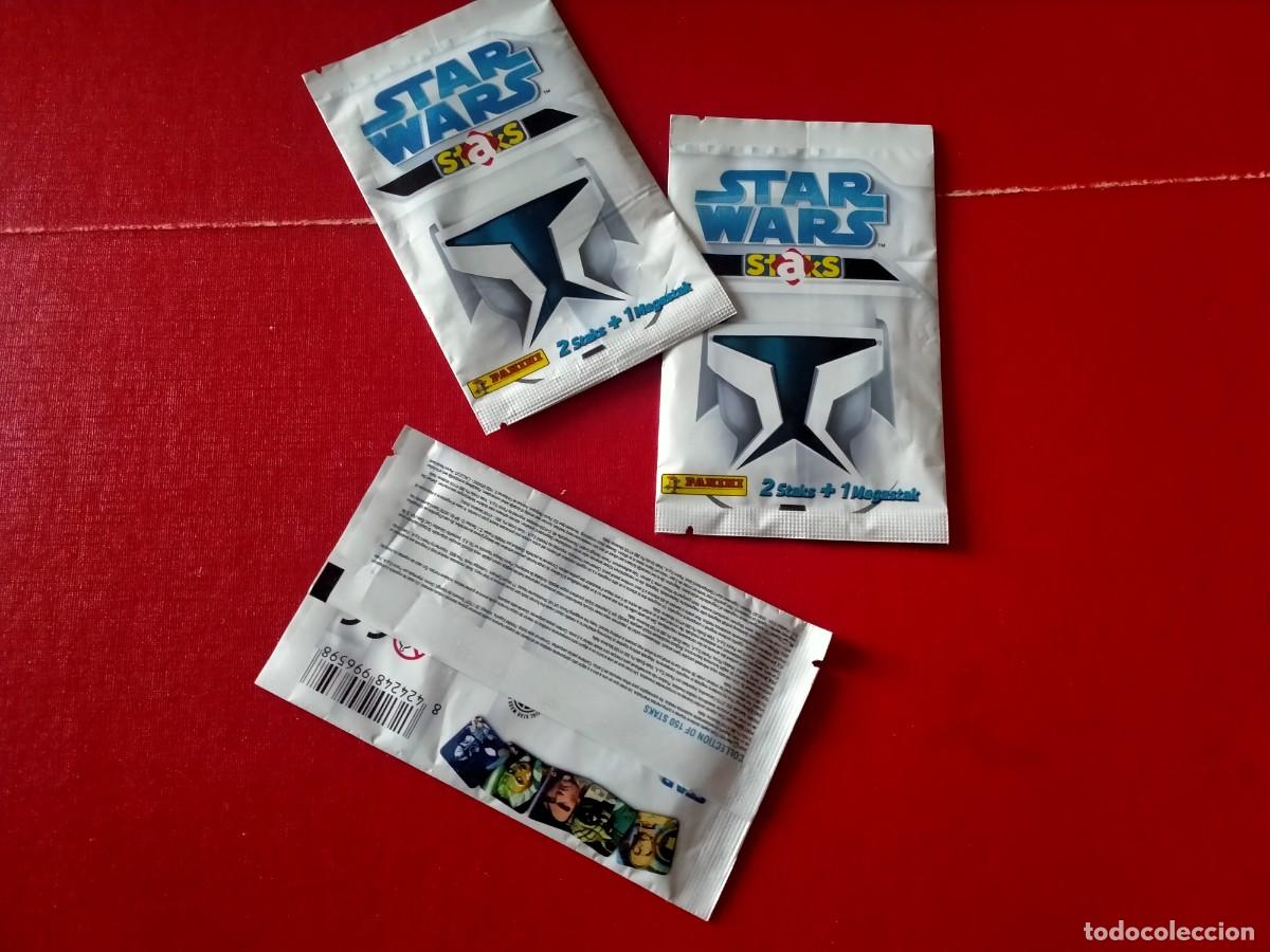 Coleccionismo &aacute;lbum: cromos sobres de star wars - Foto 1
