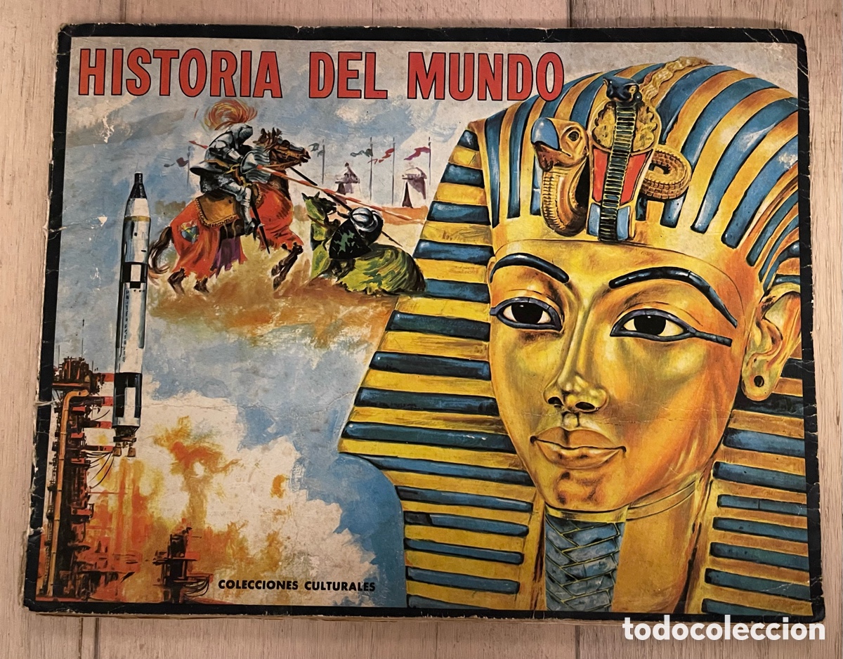 Coleccionismo &Aacute;lbum: Album de cromos completo Historia del mundo. Fher