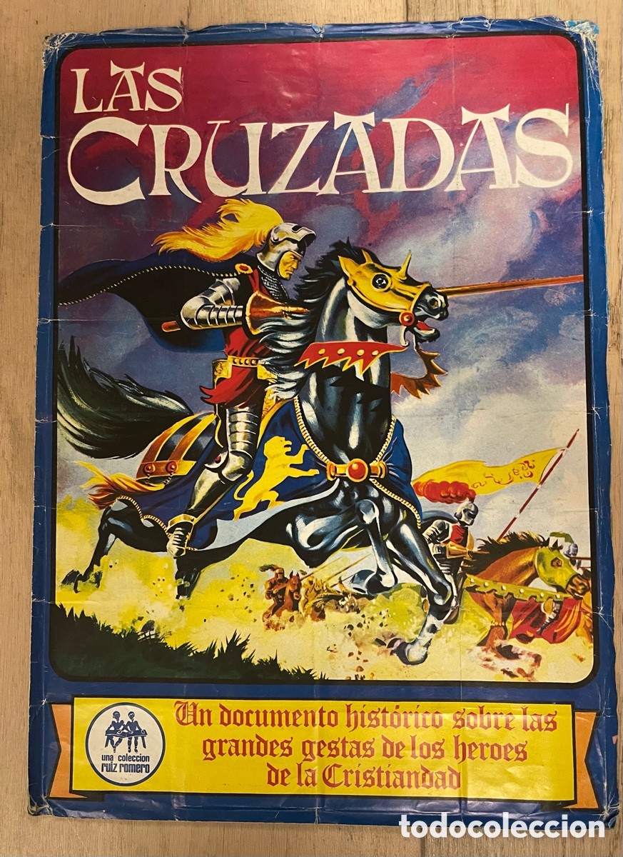 Coleccionismo &Aacute;lbum: Album de cromos completo Las Cruzadas