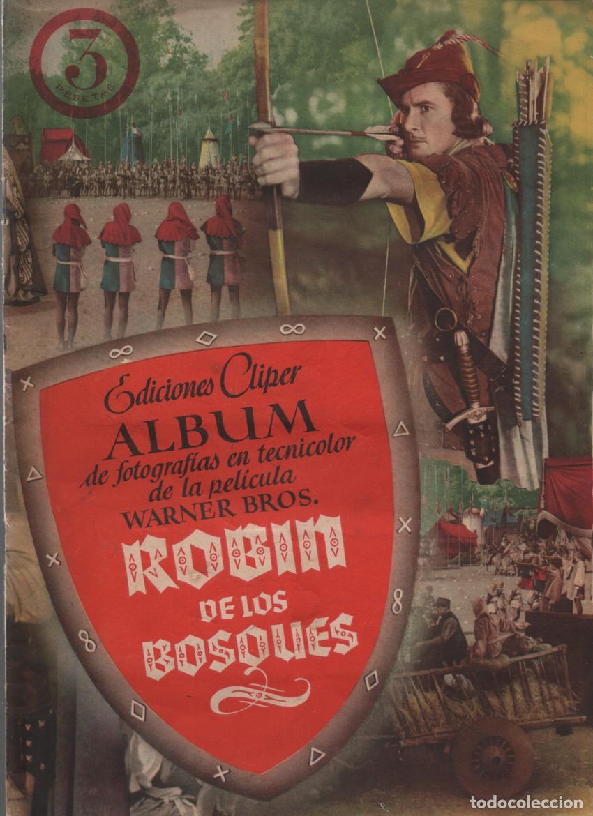 Coleccionismo &Aacute;lbum: ALBUM CROMOS COMPLETO: ROBIN DE LOS BOSQUES. EDICIONES CLIPER