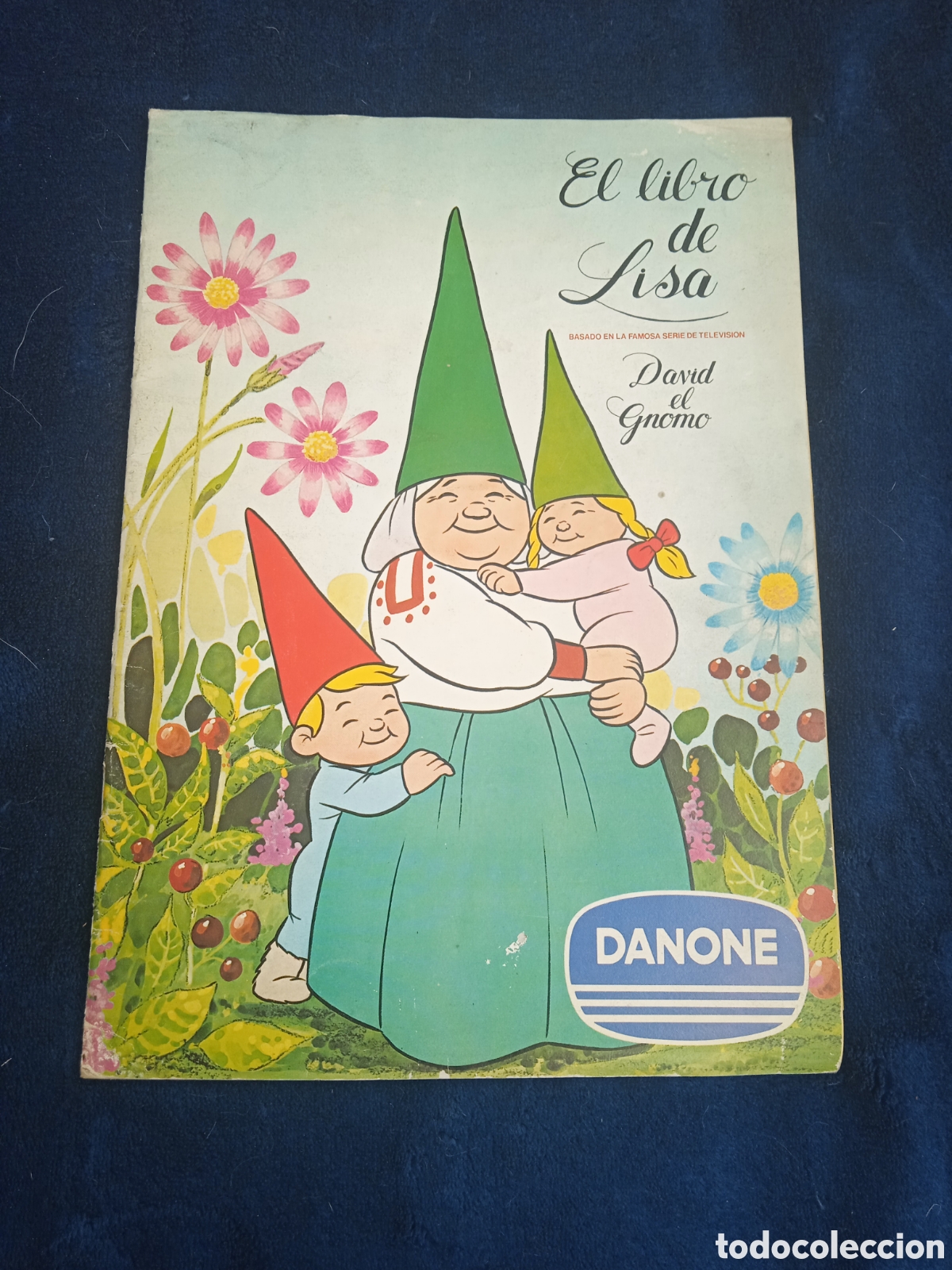 Coleccionismo &Aacute;lbum: ALBUM DE CROMOS, - EL LIBRO DE LISA. DAVID EL GNOMO. - DANONE -CROMOS SIN PEGAR