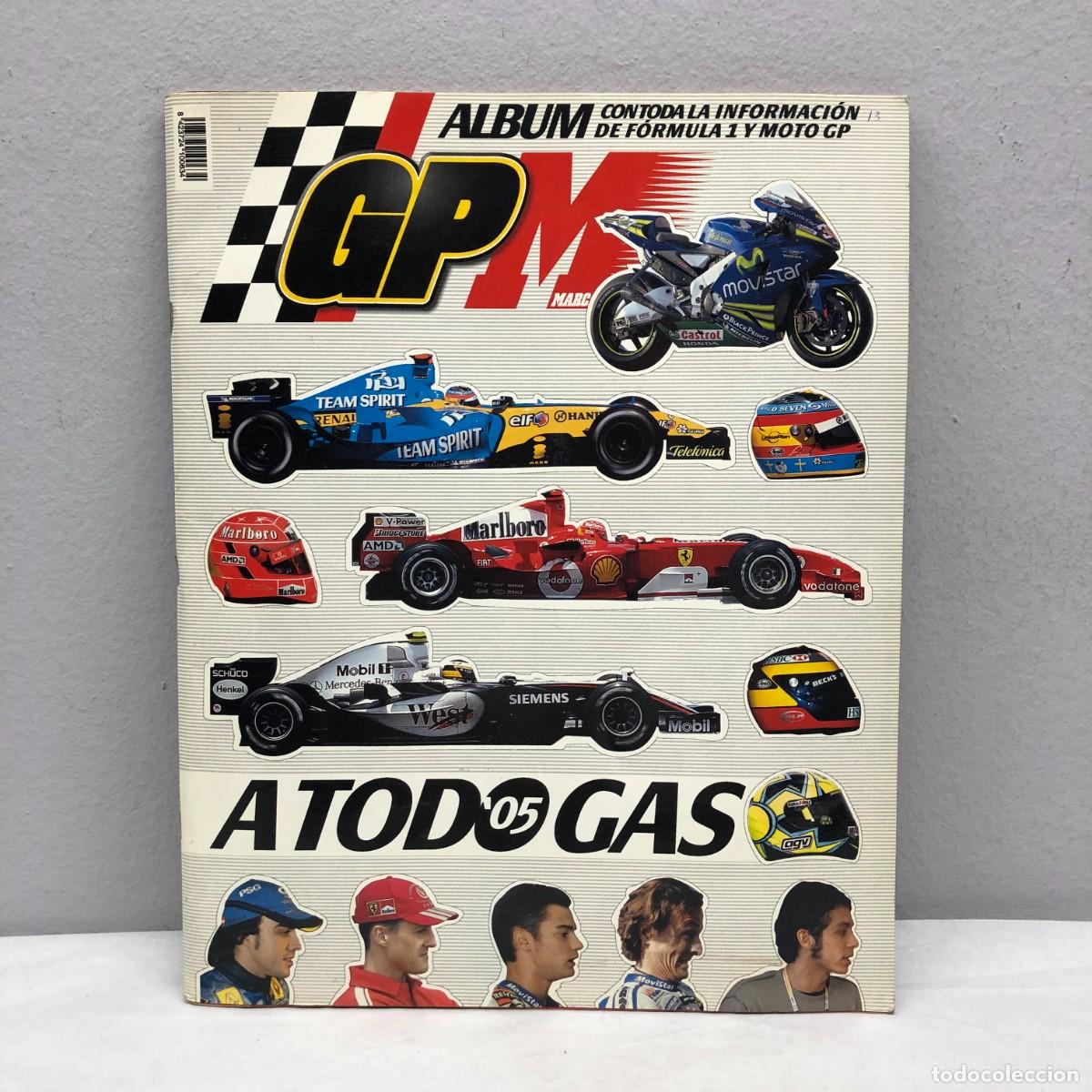 Coleccionismo &Aacute;lbum: A TODO GAS 2005 - GP M - FORMULA 1 Y MOTO GP - ALBUM DE CROMOS COMPLETO - VER FOTOS / 5705