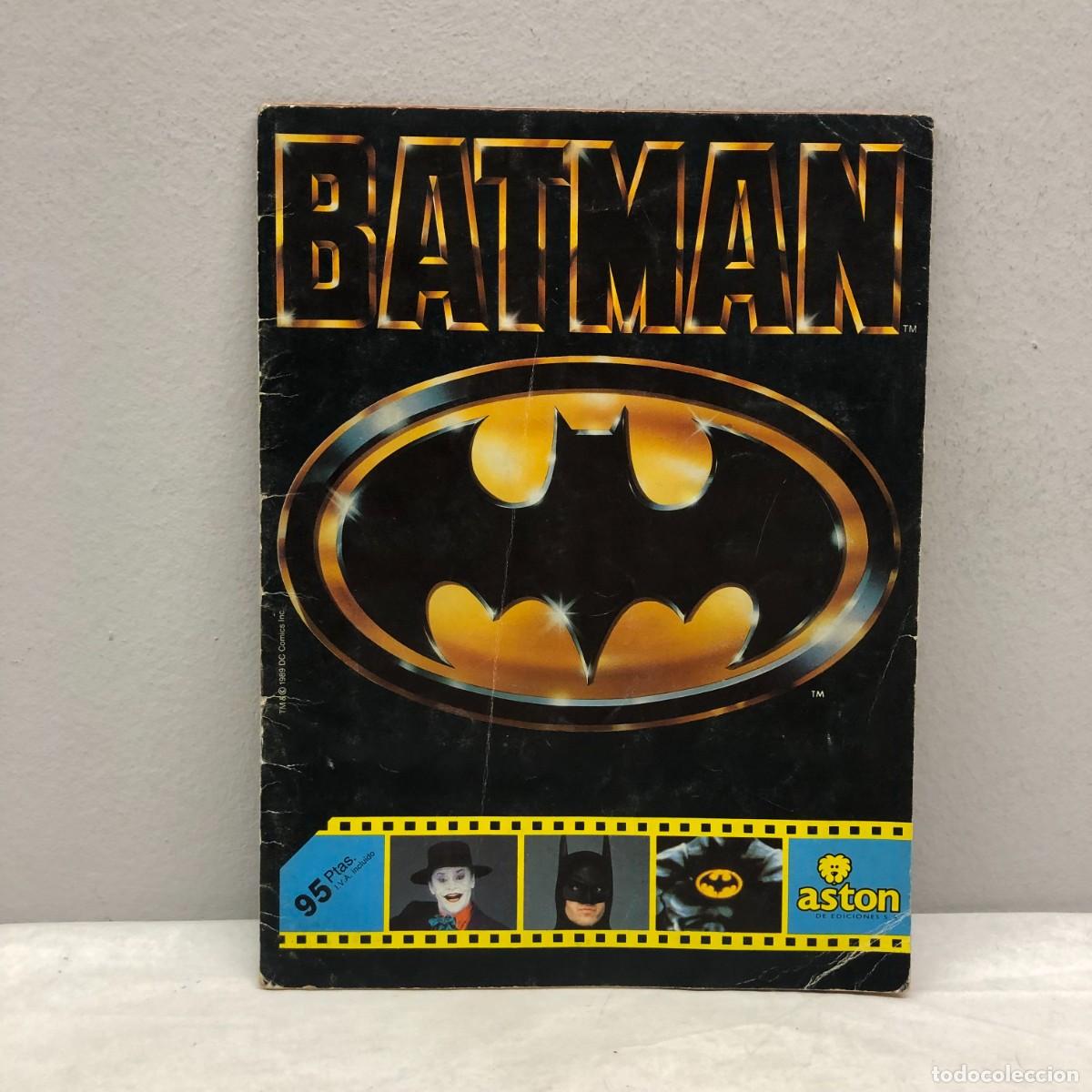 Coleccionismo &Aacute;lbum: BATMAN - ASTON DE EDICIONES - 1989 - ALBUM DE CROMOS COMPLETO - VER FOTOS / 5711