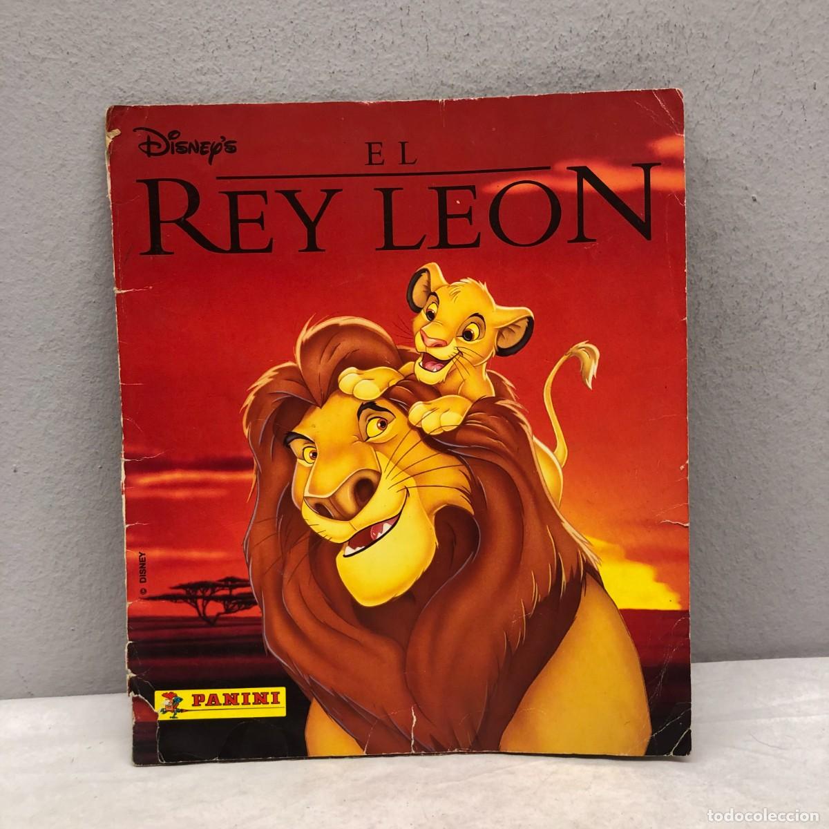 Coleccionismo &Aacute;lbum: EL REY LEON - WALT DISNEY COMPANY - PANINI - ALBUM DE CROMOS COMPLETO - VER FOTOS / 5713