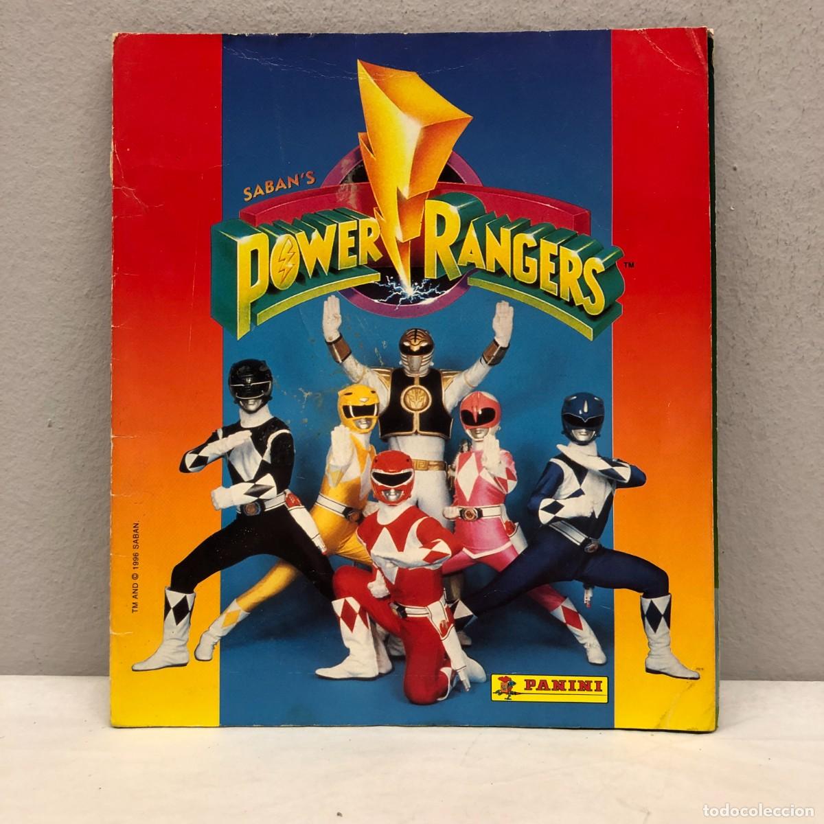 Coleccionismo &Aacute;lbum: POWER RANGERS - SABAN ENTERTAINMENTS - PANINI - ALBUM DE CROMOS COMPLETO - VER FOTOS / 5715