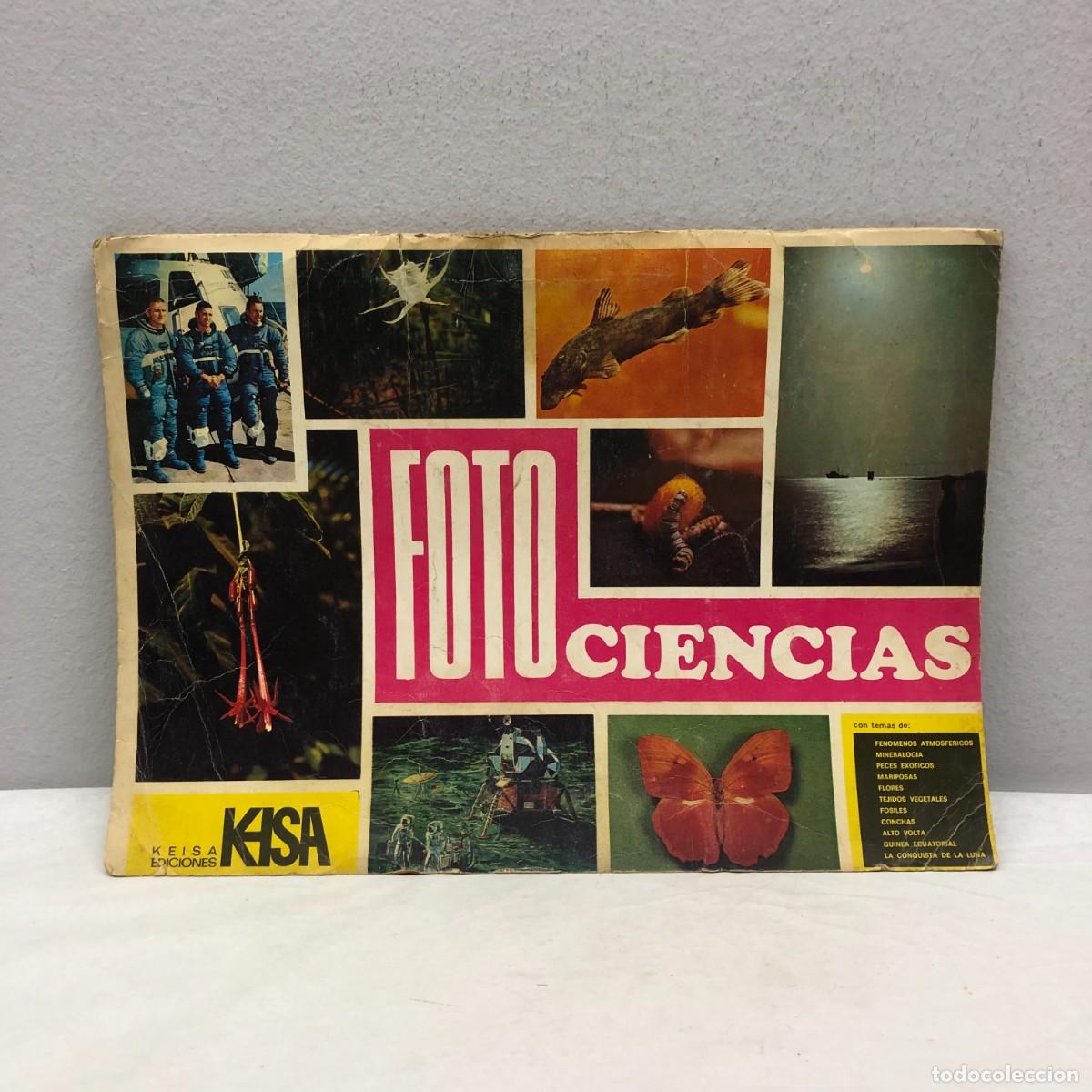 Coleccionismo &Aacute;lbum: FOTO CIENCIAS - KEISA EDICIONES - 1972 - ALBUM DE CROMOS COMPLETO - VER FOTOS / 5733