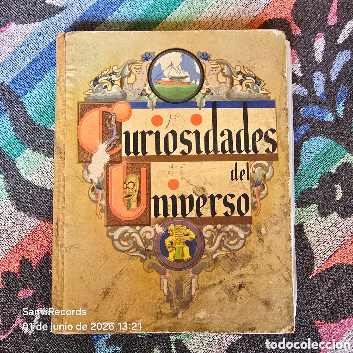 Coleccionismo &Aacute;lbum: &Aacute;LBUM DE CROMOS, CURIOSIDADES DEL UNIVERSO (COMPLETO) (NESTL&Eacute;)