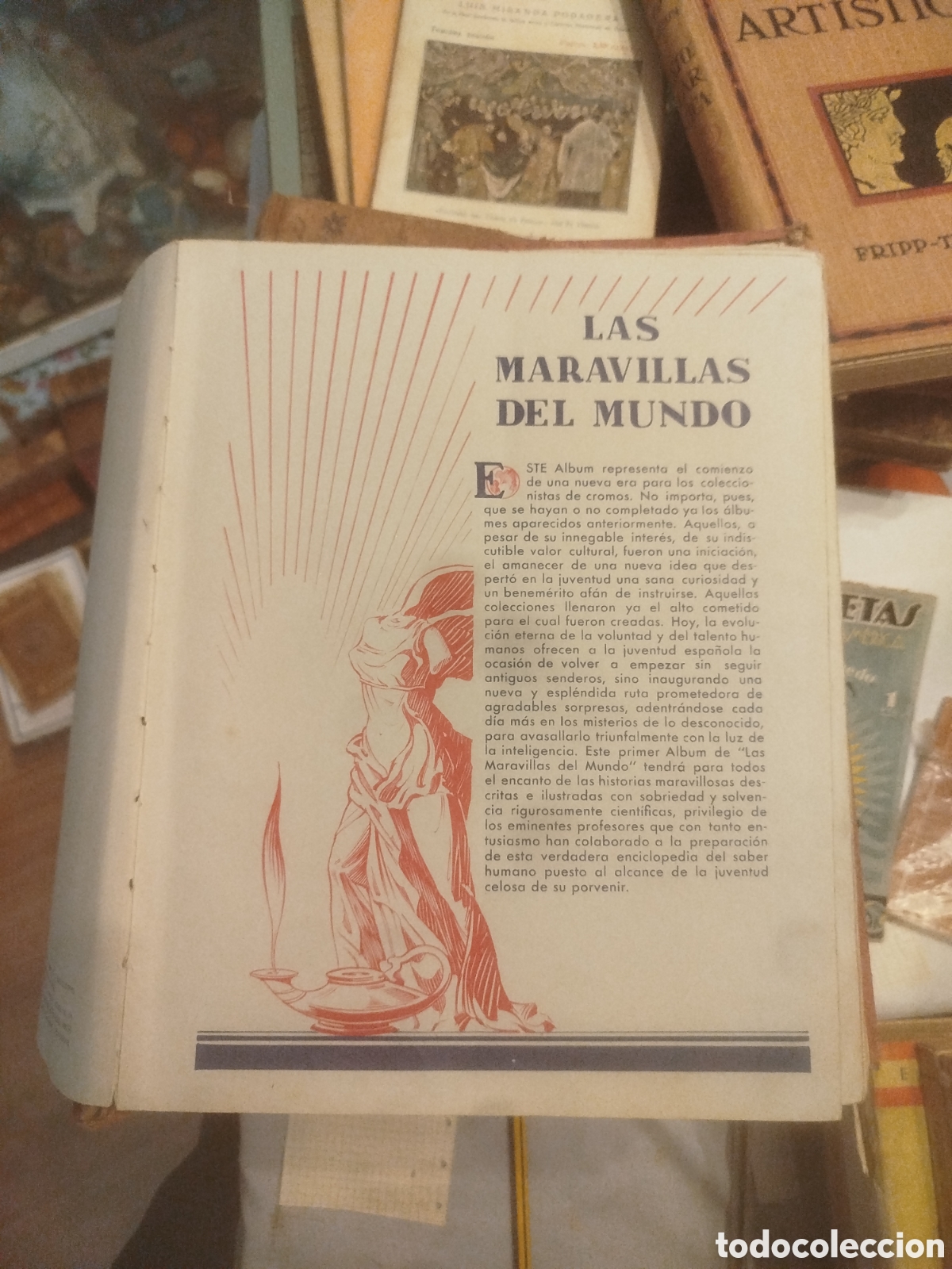 Coleccionismo &Aacute;lbum: Las maravillas del mundo Album completo Nestl&eacute; 1932