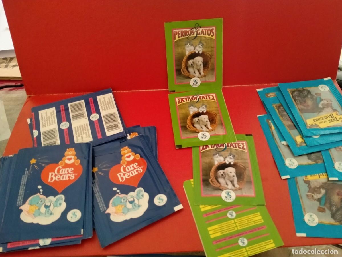 Coleccionismo &Aacute;lbum: cromos sbres varios sin abrir de care bears etc 31