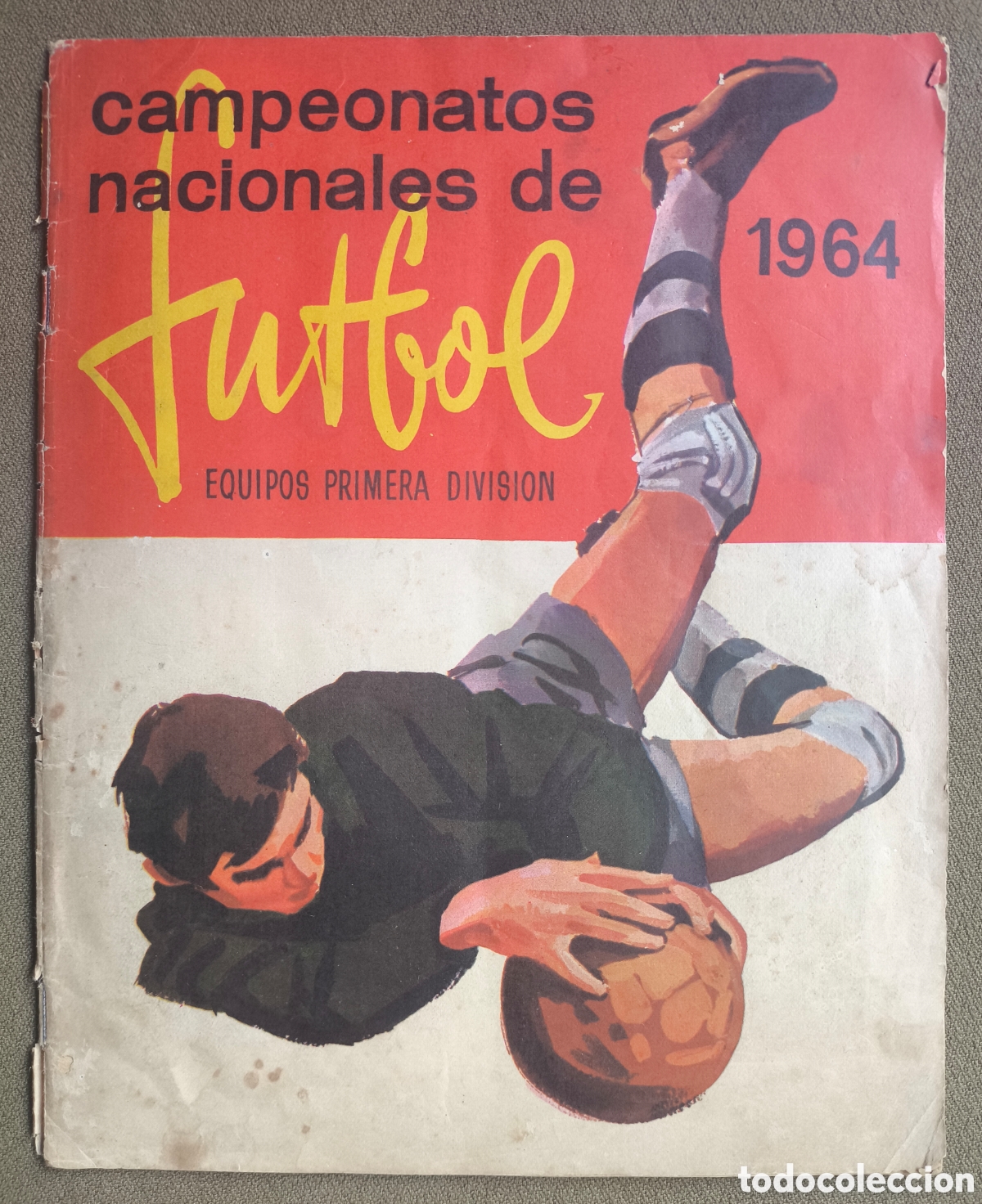Coleccionismo &Aacute;lbum: &Aacute;LBUM DE CROMOS LIGA CAMPEONATOS NACIONALES DE F&Uacute;TBOL 1964 RUIZ ROMERO