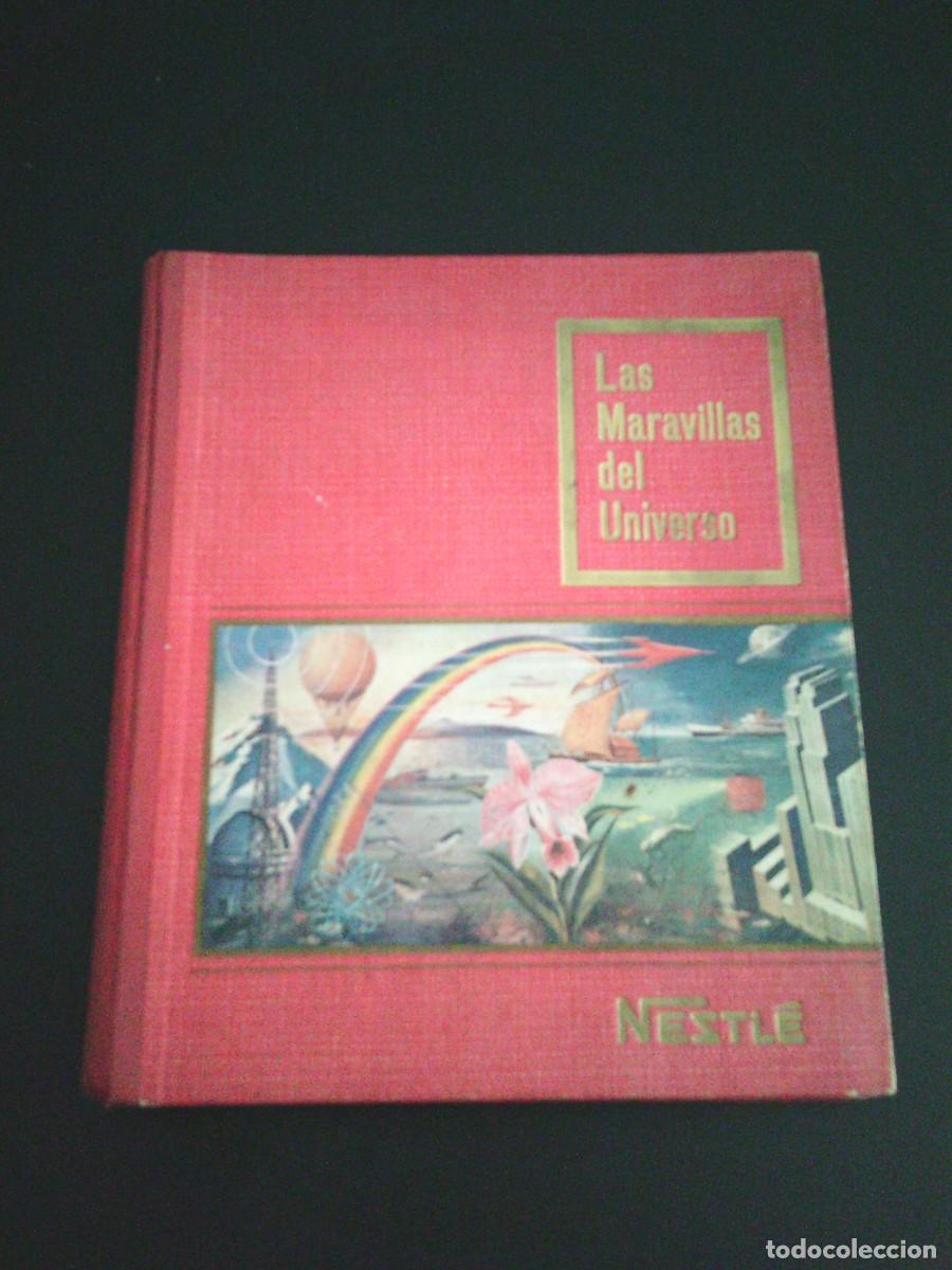 Coleccionismo &Aacute;lbum: LAS MARAVILLAS DEL UNIVERSO - ALBUM DE CROMOS NESTLE - BUEN ESTADO - COMPLETO -CJ 241