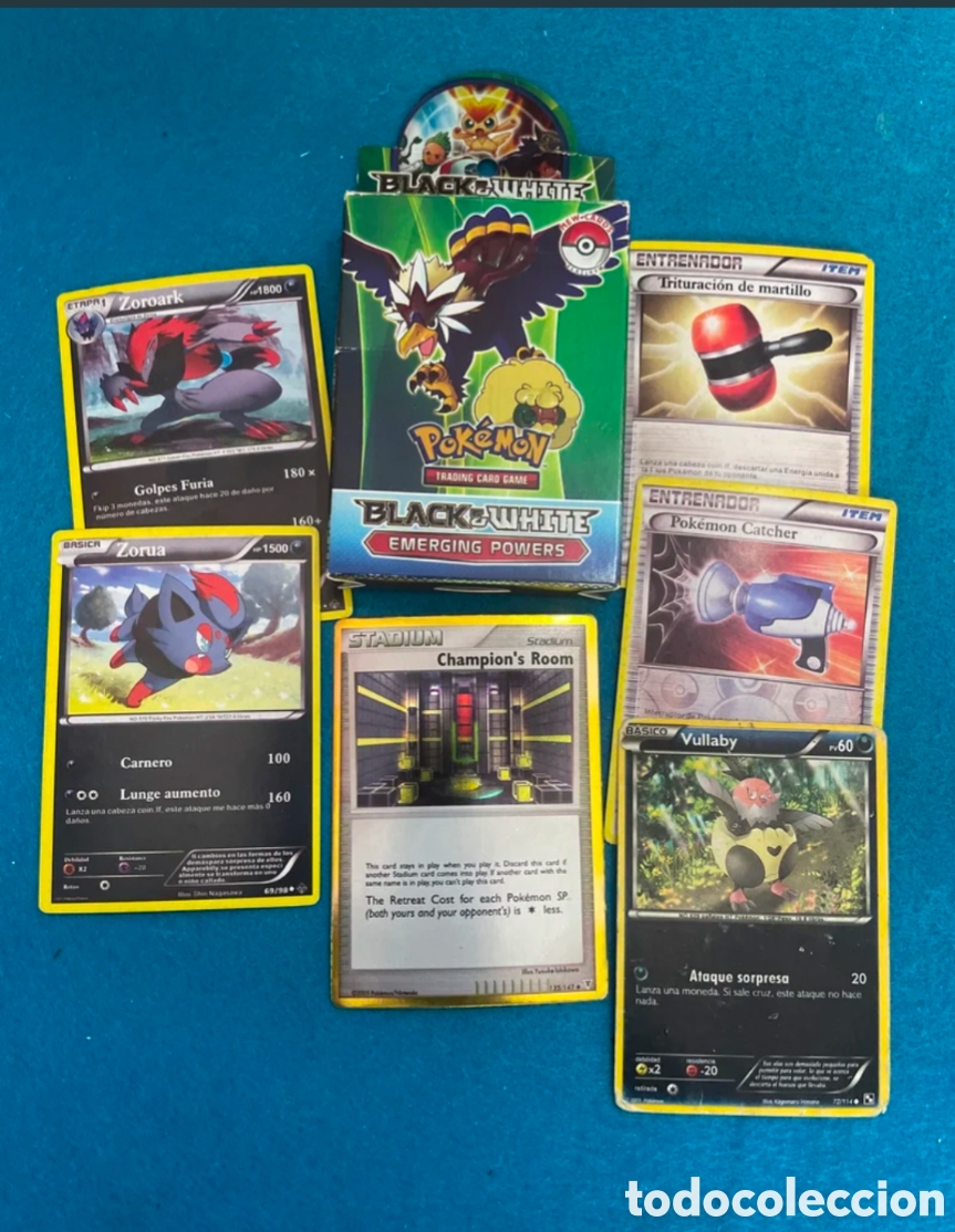Coleccionismo &Aacute;lbum: Pokemon caja baraja 35 cartas mazo black and white