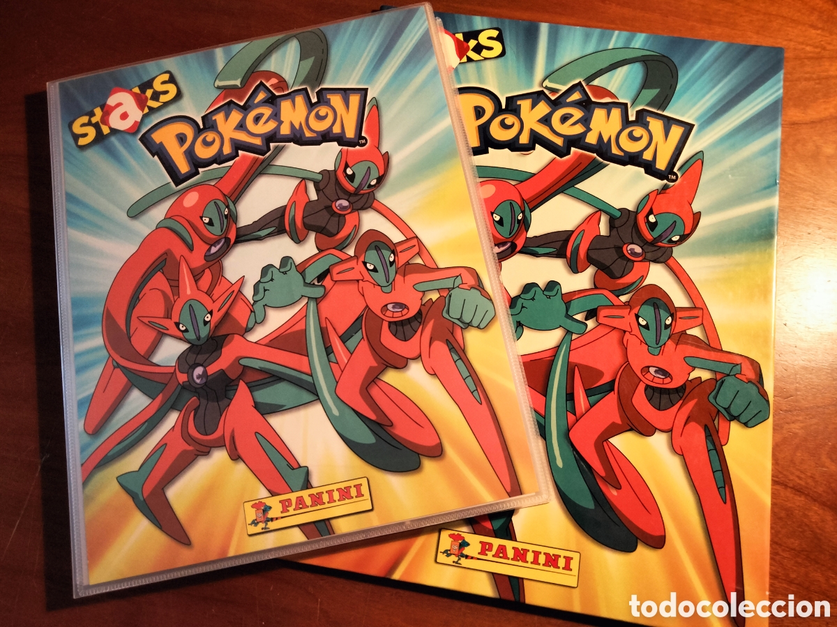 Coleccionismo &Aacute;lbum: ALBUM COMPLETO 240/240 STAKS POKEMON 2006&nbsp; Y TABLERO DE JUEGO PANINI.
