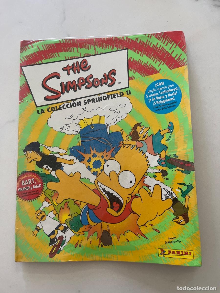 Coleccionismo &Aacute;lbum: Antiguo &aacute;lbum completo The Simpsons