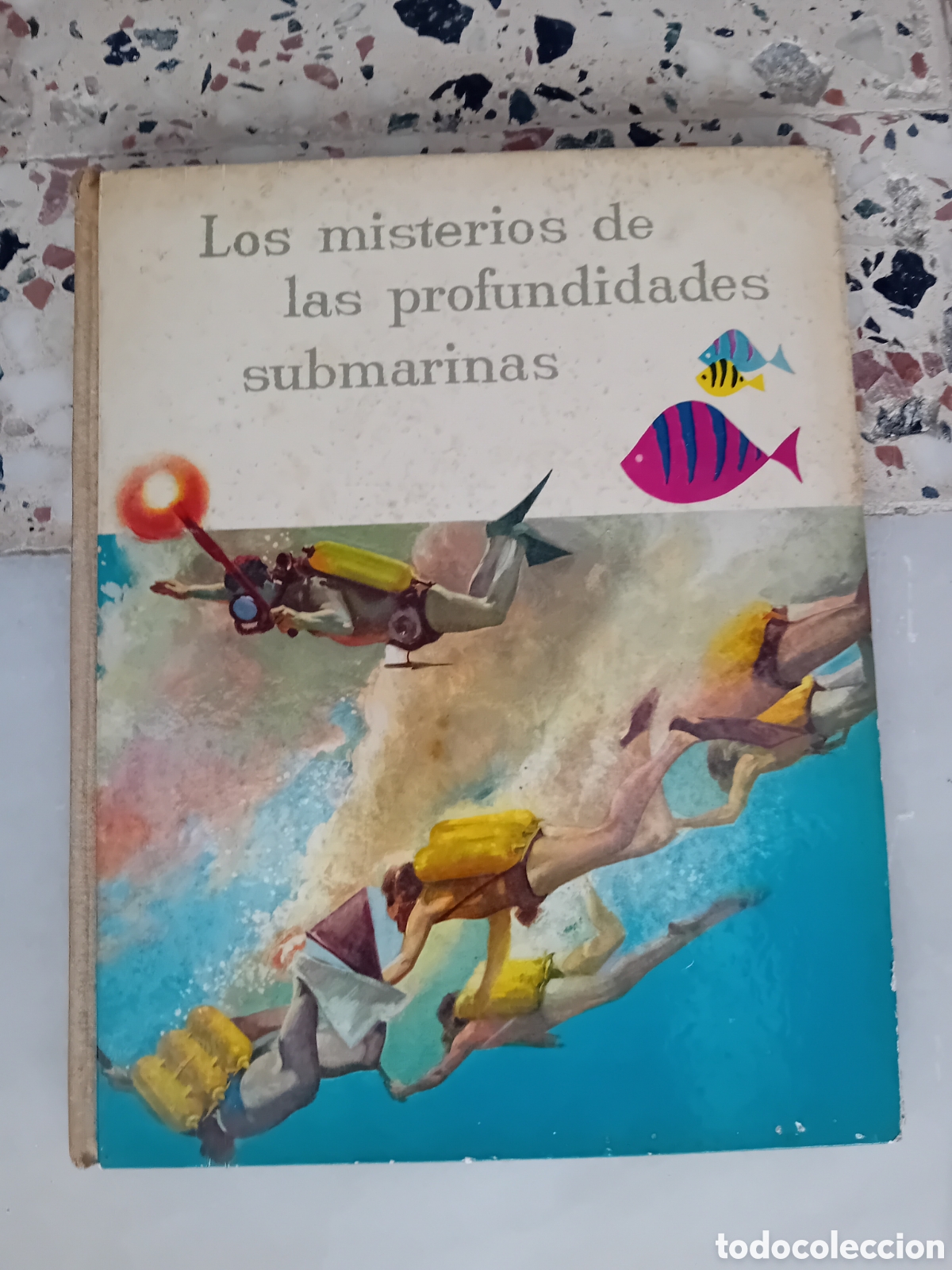 Coleccionismo &Aacute;lbum: LOS MISTERIOS DE LAS PROFUNDIDADES SUBMARINAS - NESTLE - 1959 - ALBUM DE CROMOS COMPLETO