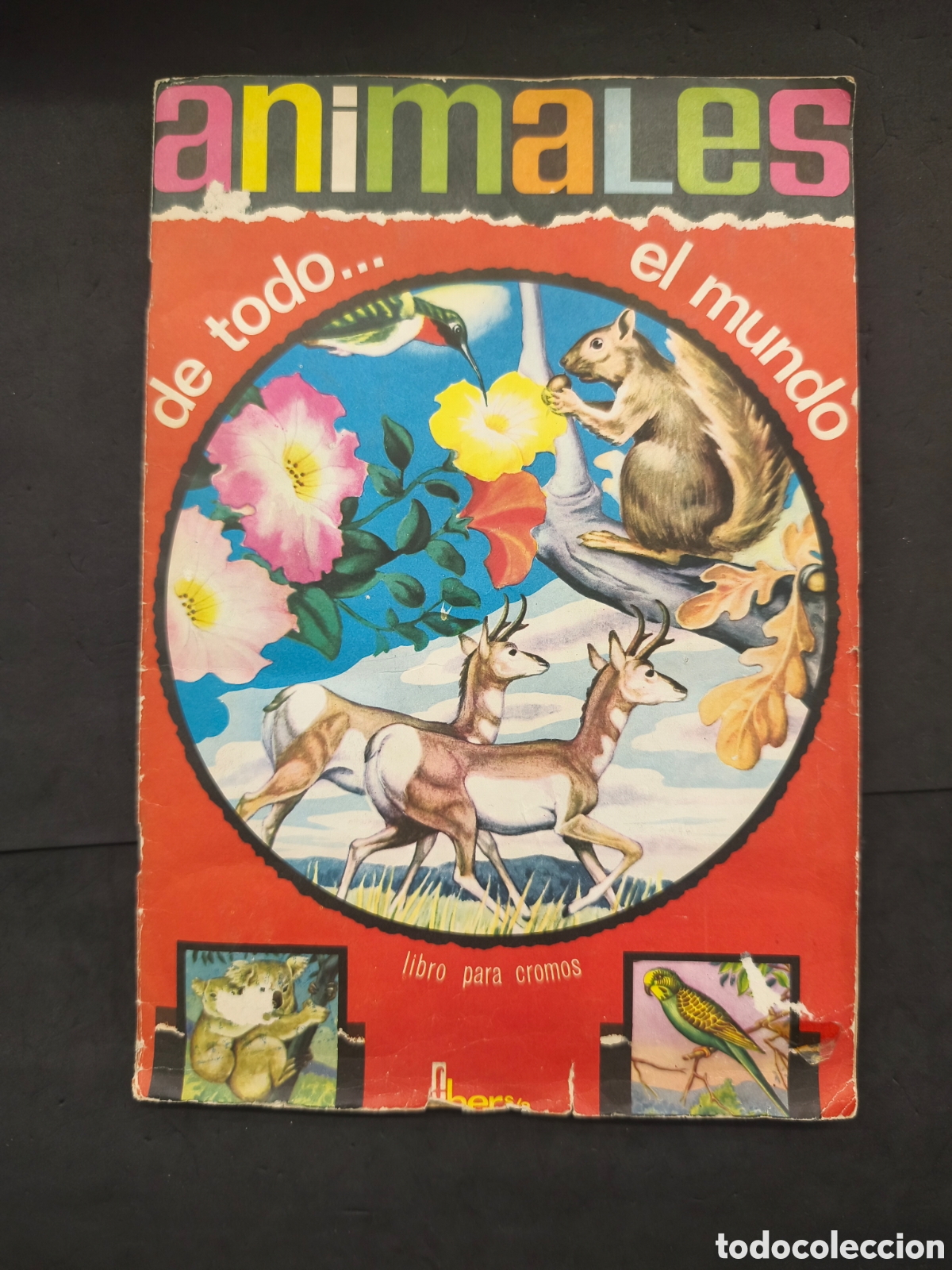 Coleccionismo &Aacute;lbum: Album completo animales de todo el mundo, Fher 300 cromos
