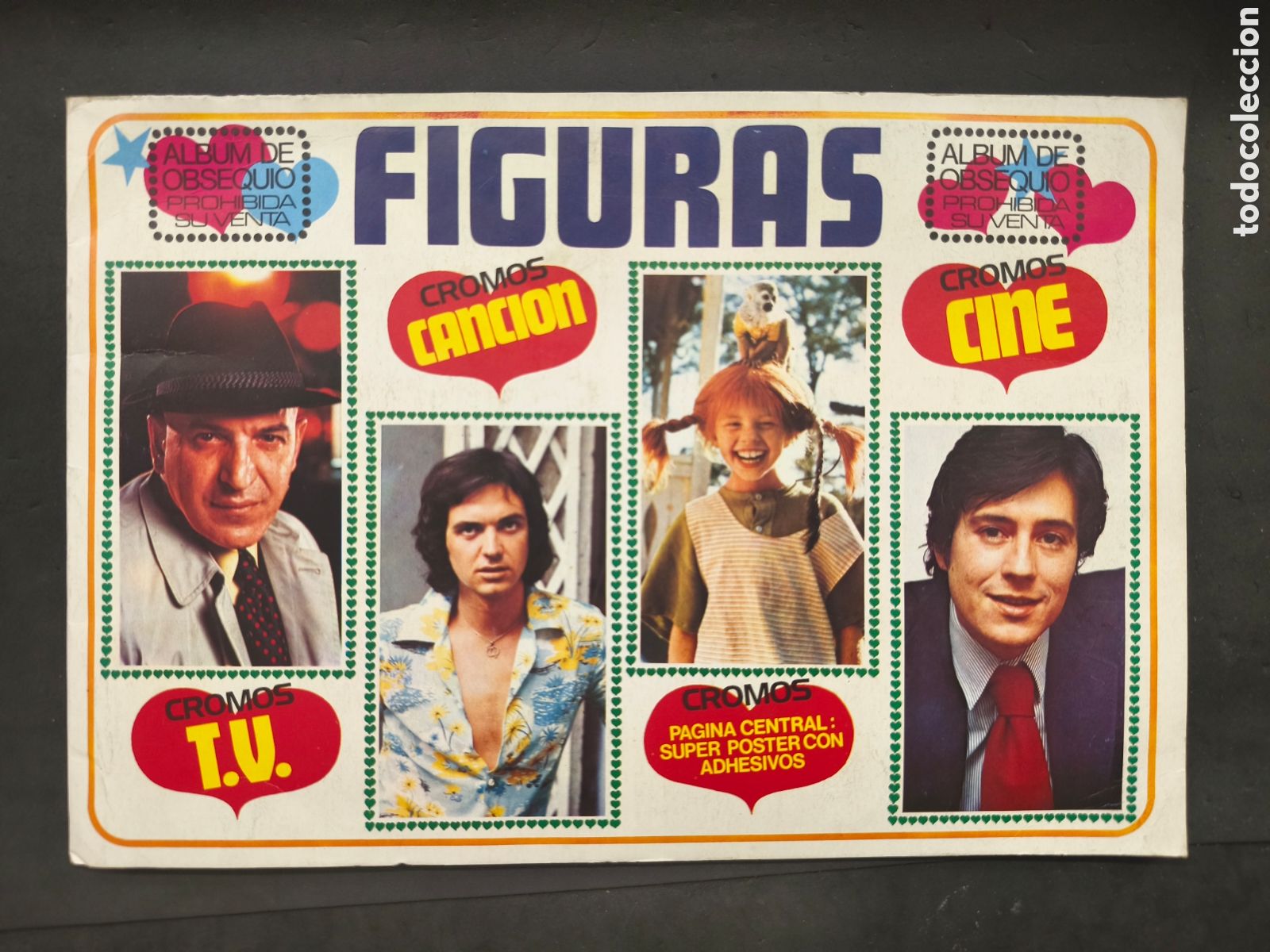 Coleccionismo &Aacute;lbum: &Aacute;lbum cromos Completo Figuras a&ntilde;os 70