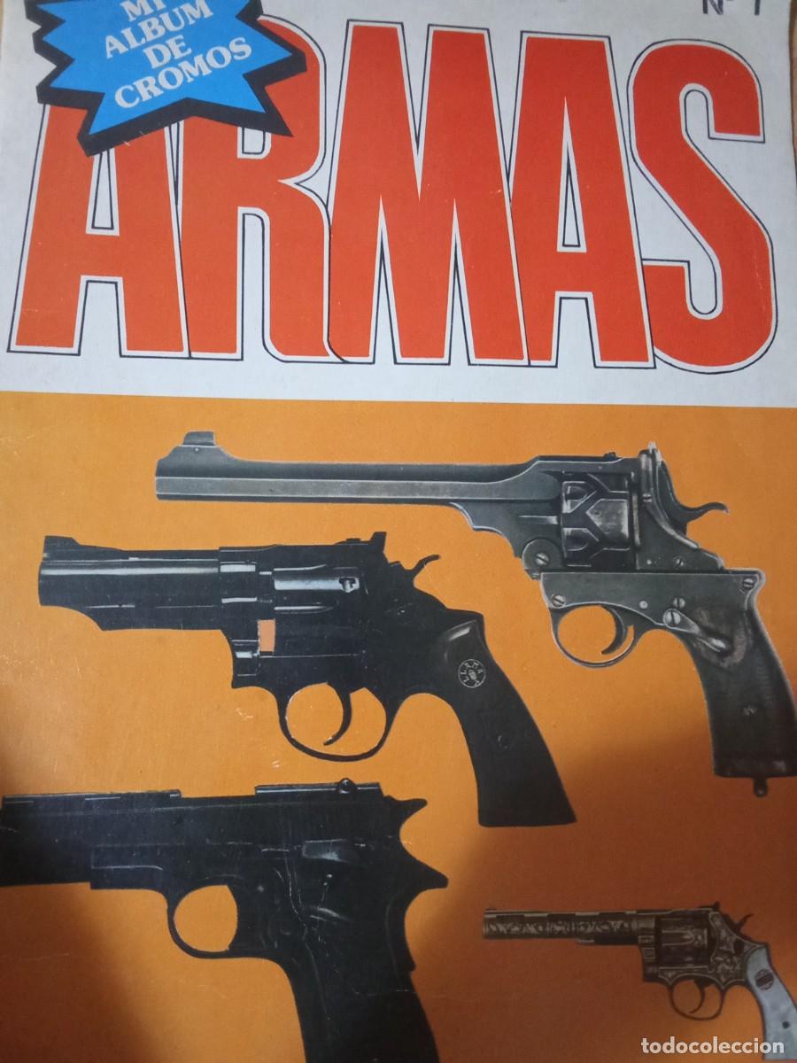 Coleccionismo &Aacute;lbum: Armas.32 cromos a todo color.