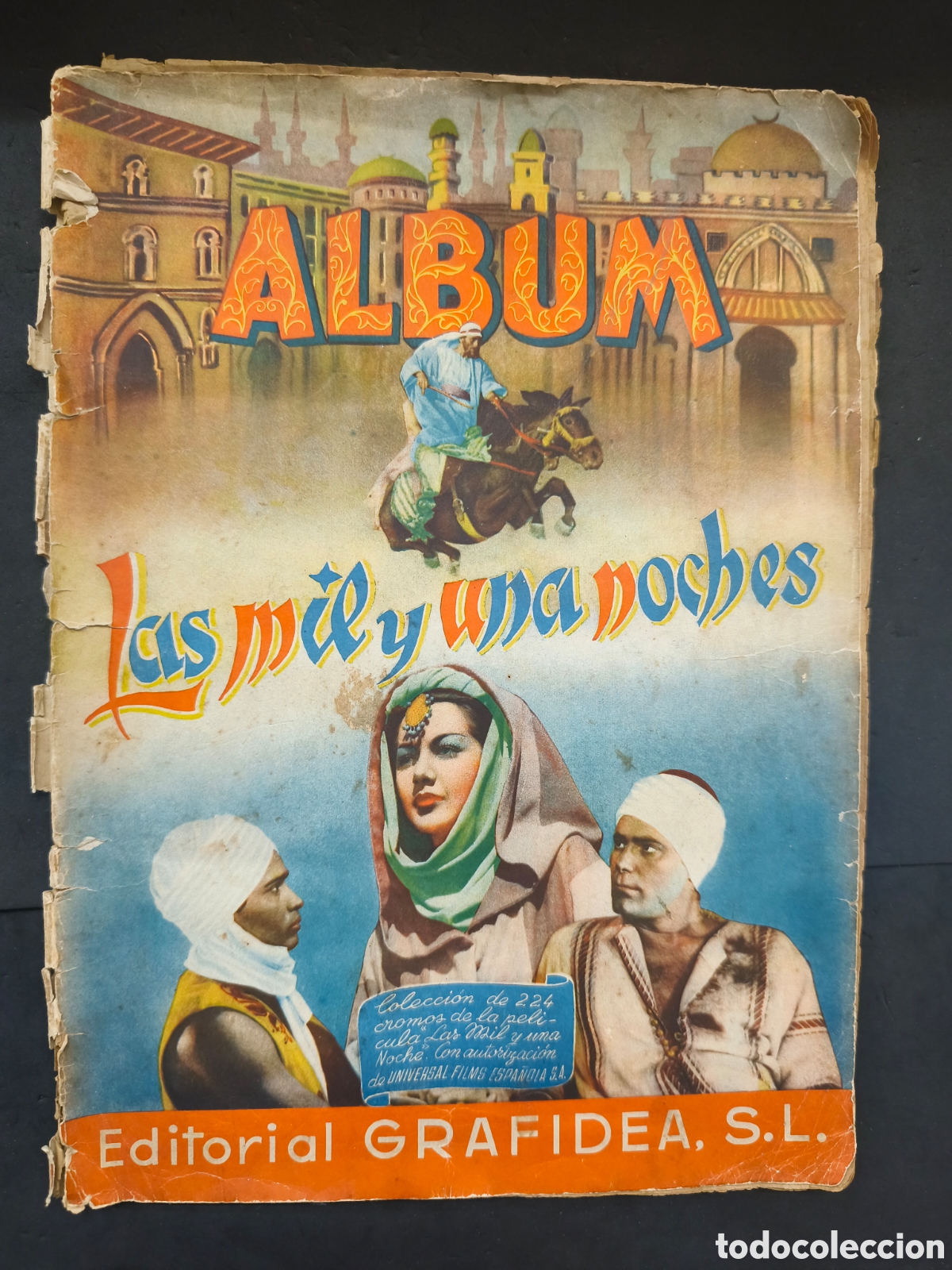Coleccionismo &Aacute;lbum: Album completo las mil y una noches, grafidea