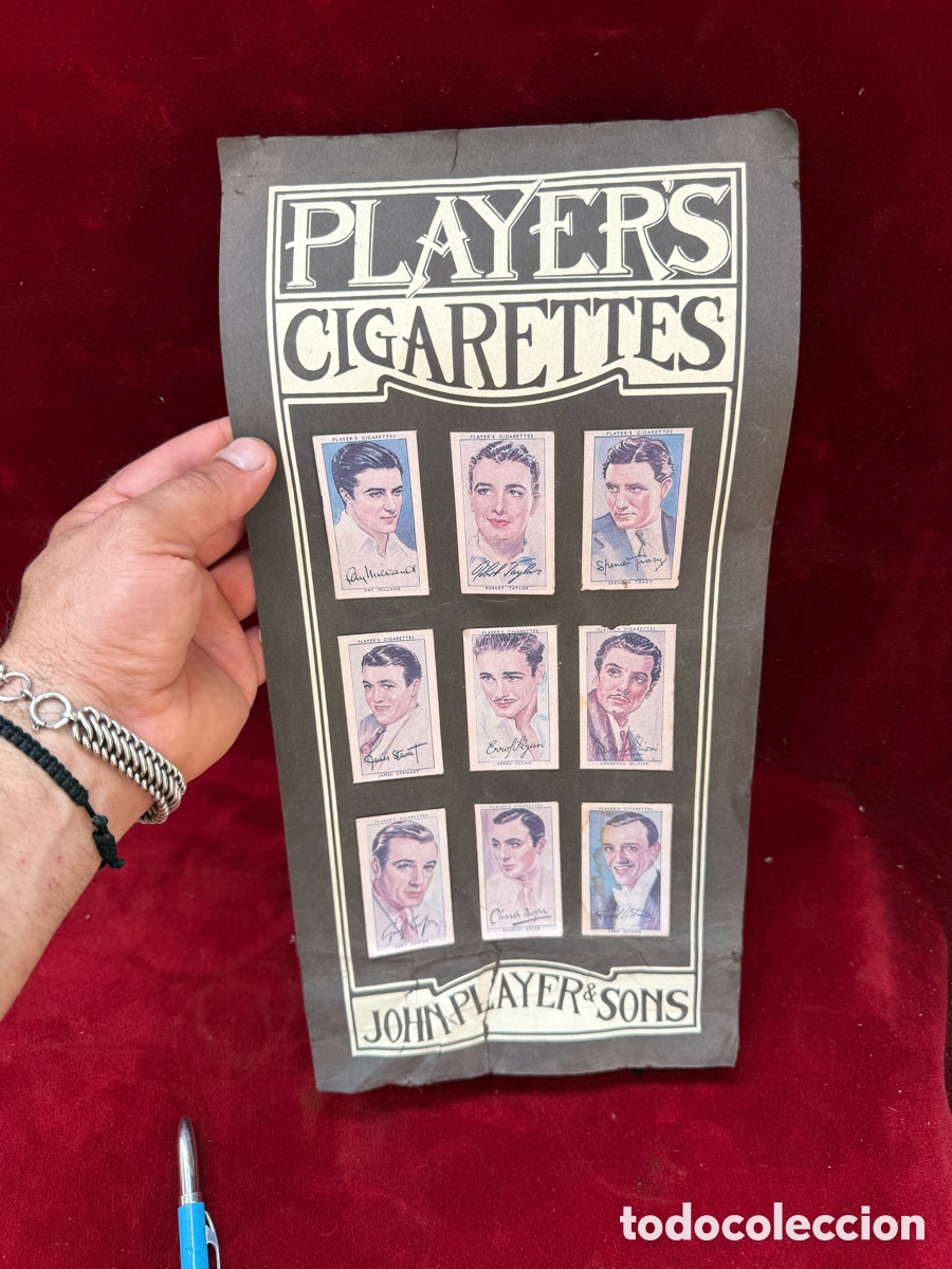 Coleccionismo &Aacute;lbum: Antigua coleccion de cromos,Players Cigarettes!