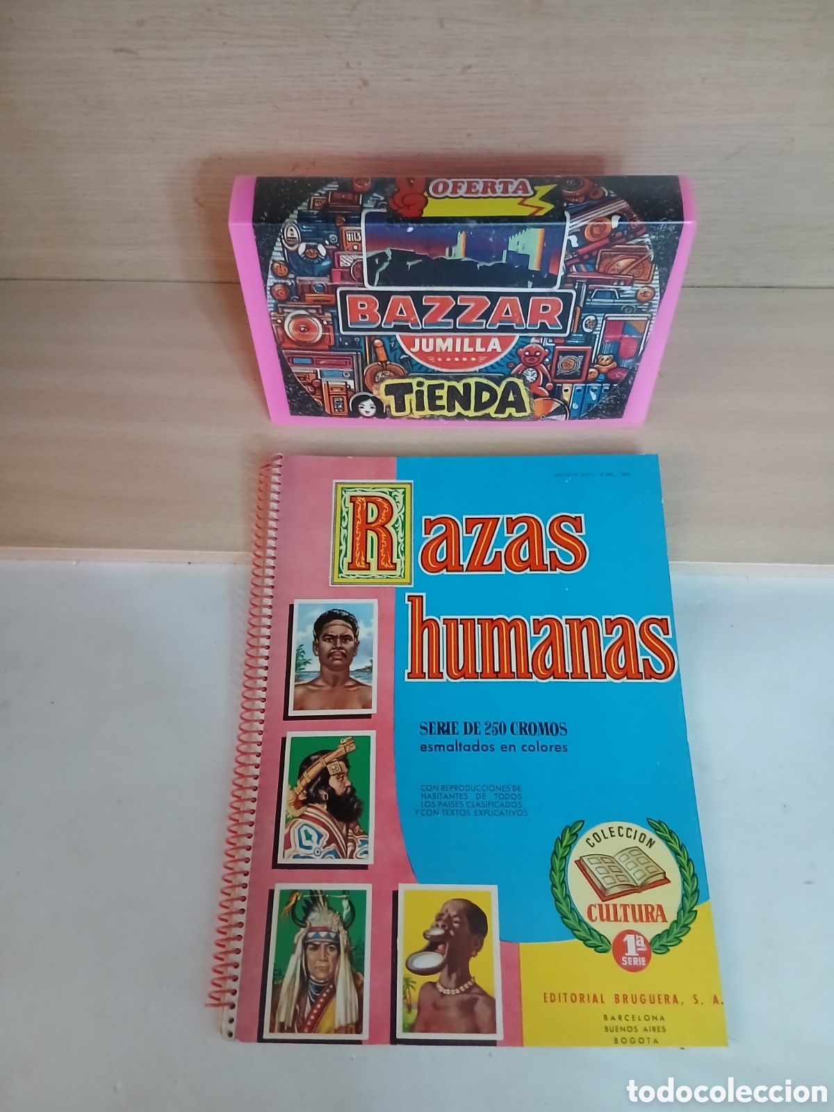 Coleccionismo &Aacute;lbum: Album de cromos razas humanas