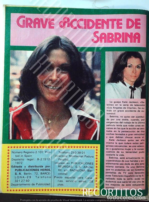 Coleccionismo &Aacute;lbum: kate jackson los angeles de charlie