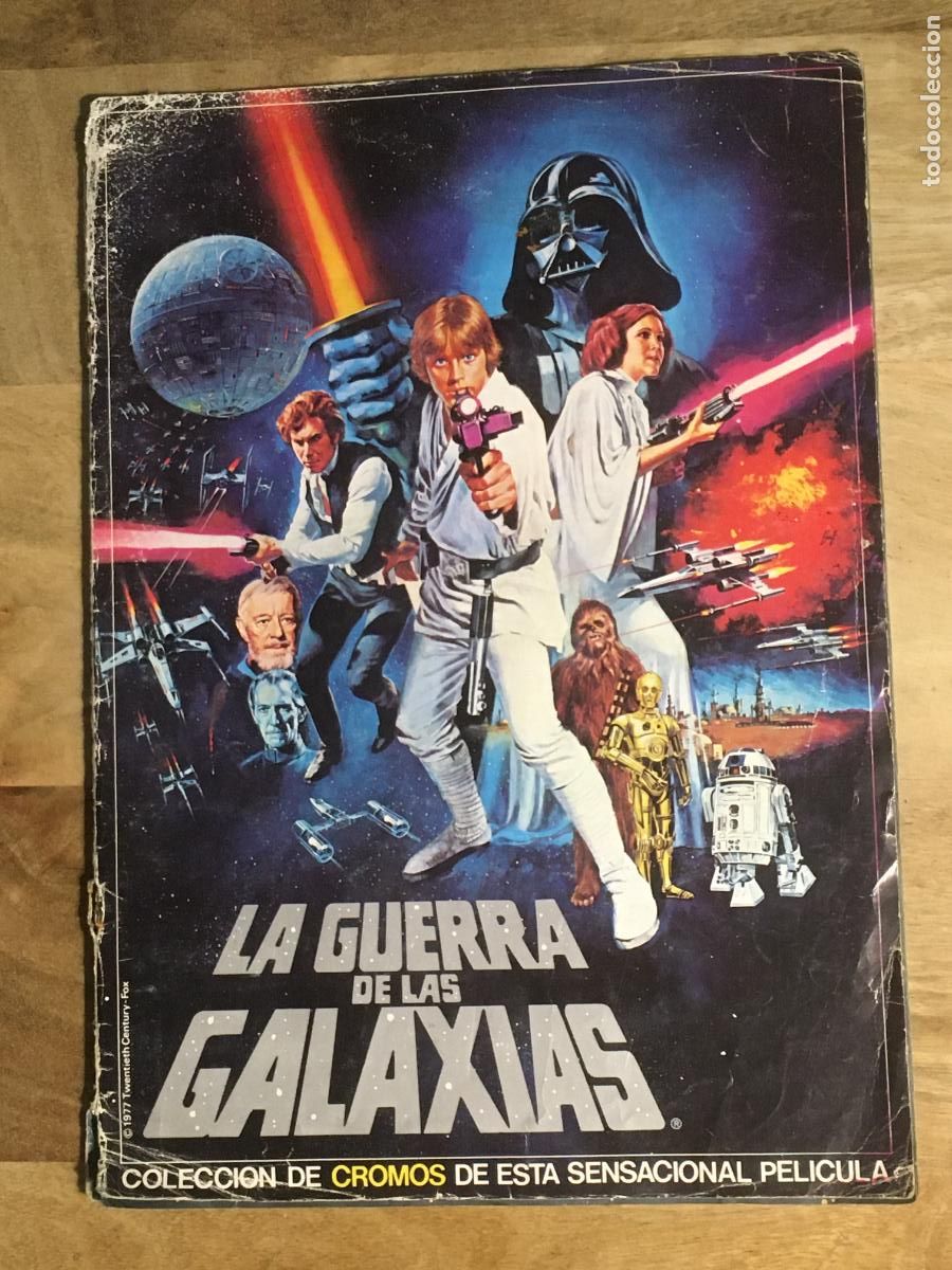 Coleccionismo &Aacute;lbum: la guerra de las galaxias star wars album de cromos completo