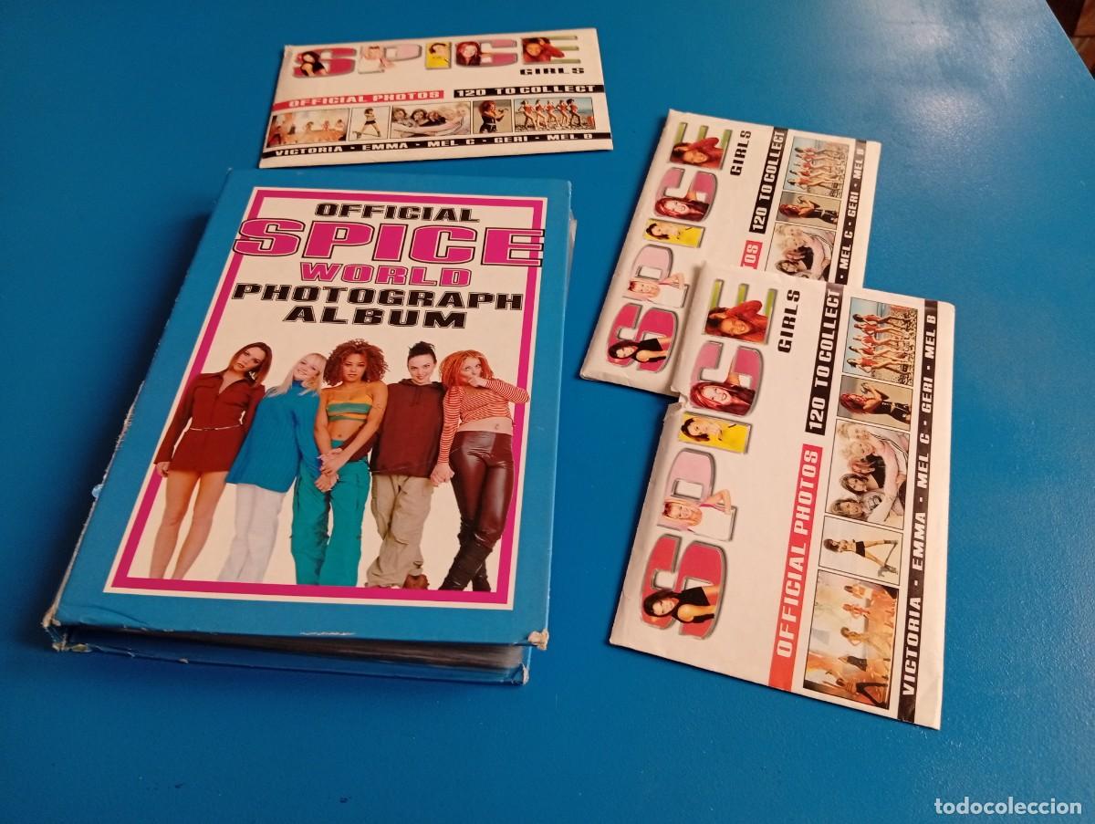 Coleccionismo &Aacute;lbum: SPICE GIRLS.- Oficial SPICE World Photograph Album. COMPLETO + 100 FOTOS fotos repetidas o del otro.