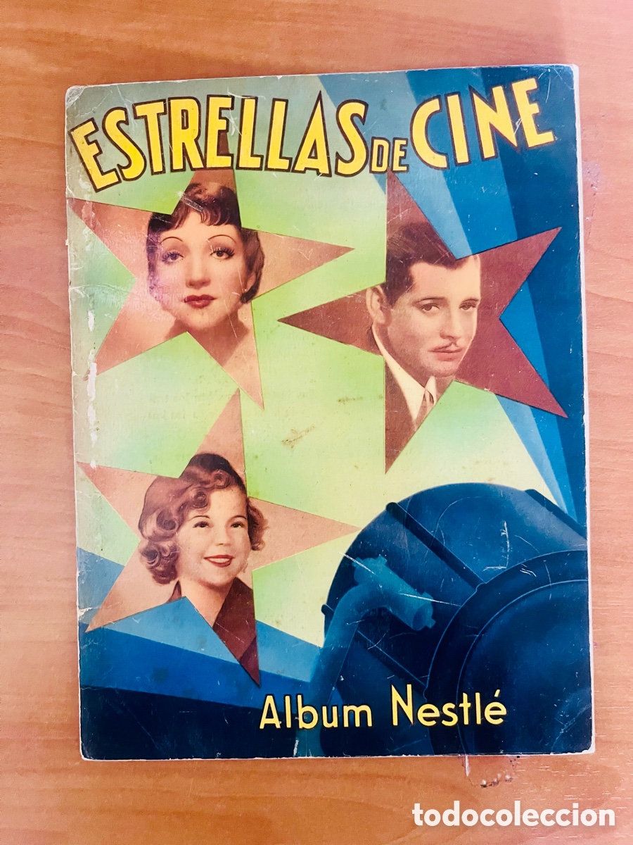 Sammeln Sammelalbum: &Aacute;LBUM ESTRELLAS DE CINE, 100 CROMOS COMPLETO, (&Aacute;LBUM NESTL&Eacute;)