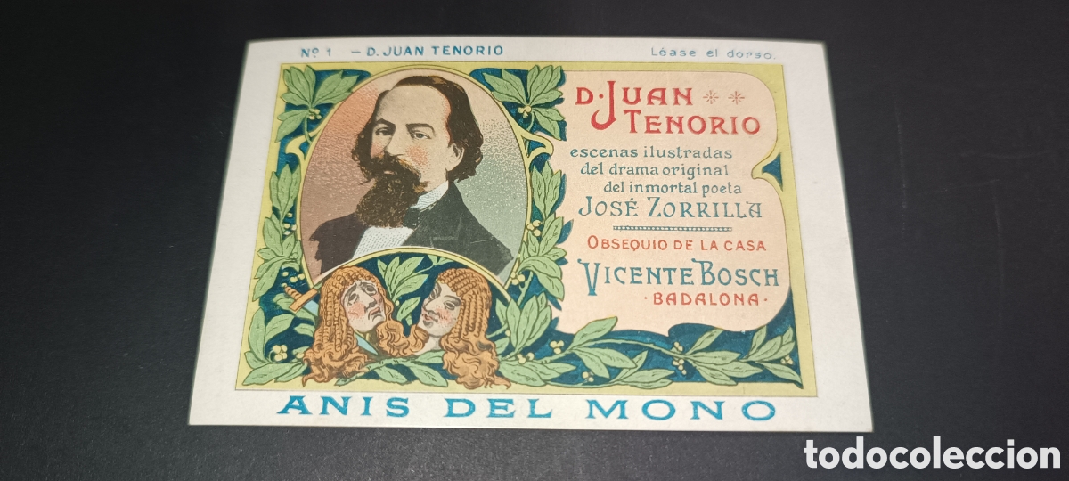 Coleccionismo &Aacute;lbum: COLECCION COMPLETA DE 24 CROMOS - &rdquo; DON JUAN TENORIO &rdquo; - ANIS DEL MONO - EXCELENTE