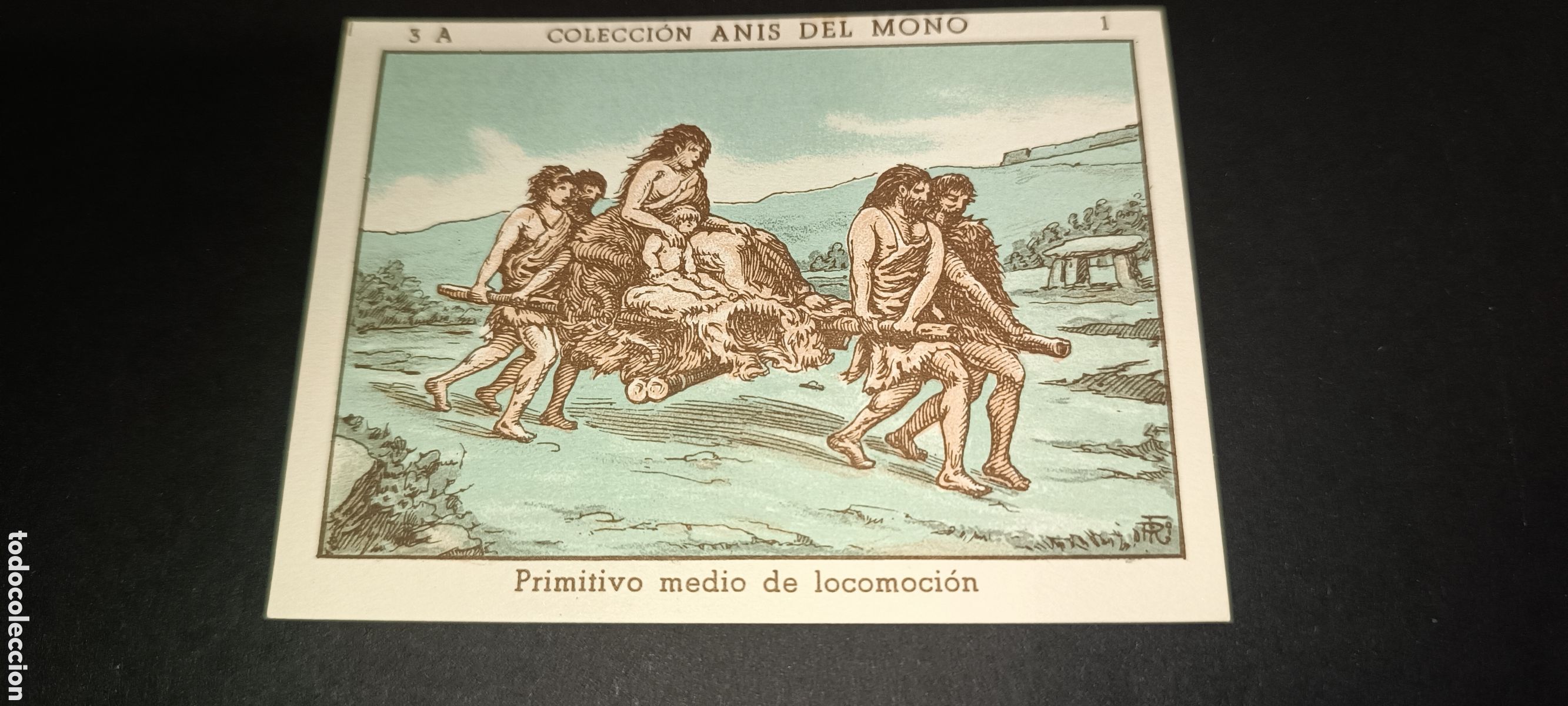 Coleccionismo &Aacute;lbum: COLECCION COMPLETA - &rdquo; LOCOMOCION TERRESTRE A TRAVES DE LOS TIEMPOS &rdquo; - 250 CROMOS - ANIS DEL MONO -