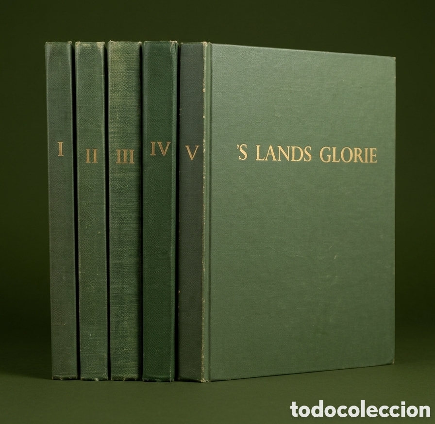 Coleccionismo &Aacute;lbum: Colecci&oacute;n &Aacute;lbum de Historia de B&eacute;lgica (Verzameling 's Lands Glorie). 5 vol&uacute;menes