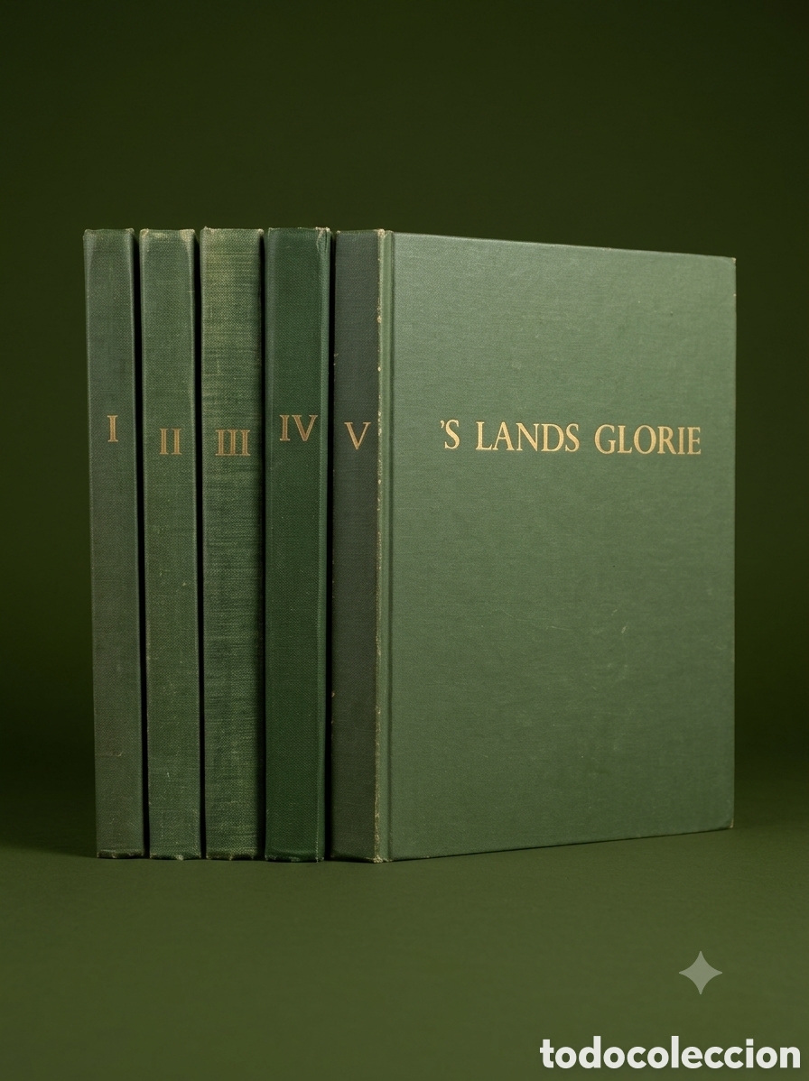 Coleccionismo &Aacute;lbum: Colecci&oacute;n &Aacute;lbum de Historia de B&eacute;lgica (Verzameling 's Lands Glorie). 5 vol&uacute;menes