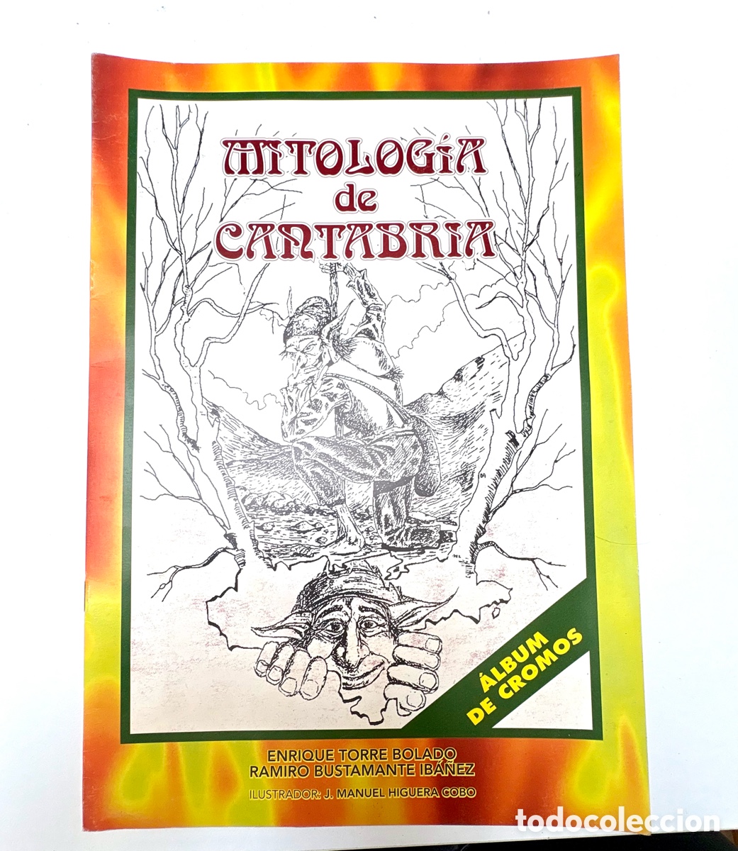 Coleccionismo &Aacute;lbum: &Aacute;lbum Completo Mitolog&iacute;a de Cantabria 1998 - Estado Impecable / Coleccionista .MUY RARO Y EXCLUSIVO
