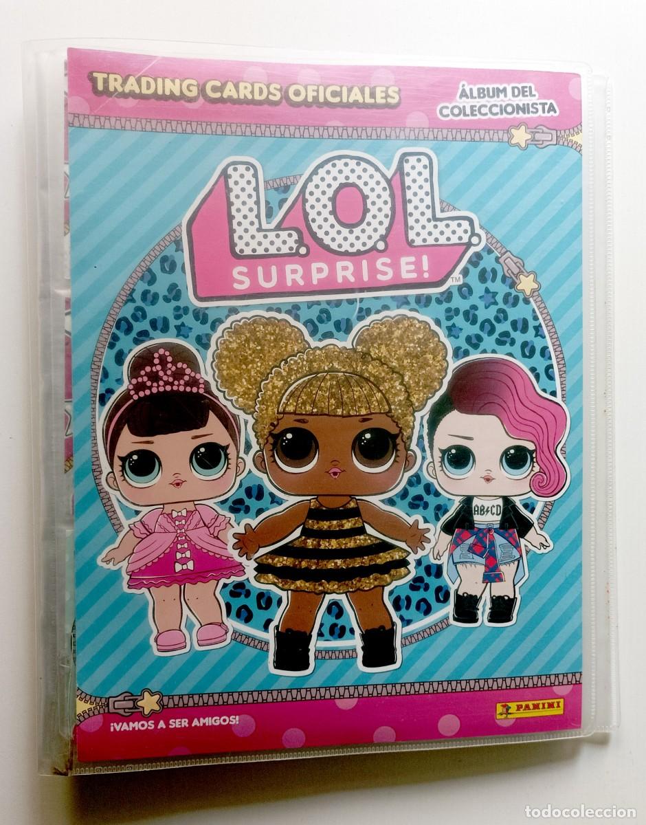 Coleccionismo &Aacute;lbum: ALBUM DE CROMOS LOL SURPRISE! TRADING CARDS OFICIALES (COMPLETO)