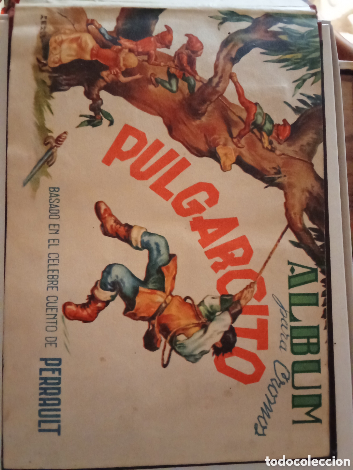 Coleccionismo &Aacute;lbum: Album cromos PULGARCITO editorial AGUILAR a&ntilde;os 40 , COMPLETO , JMJ