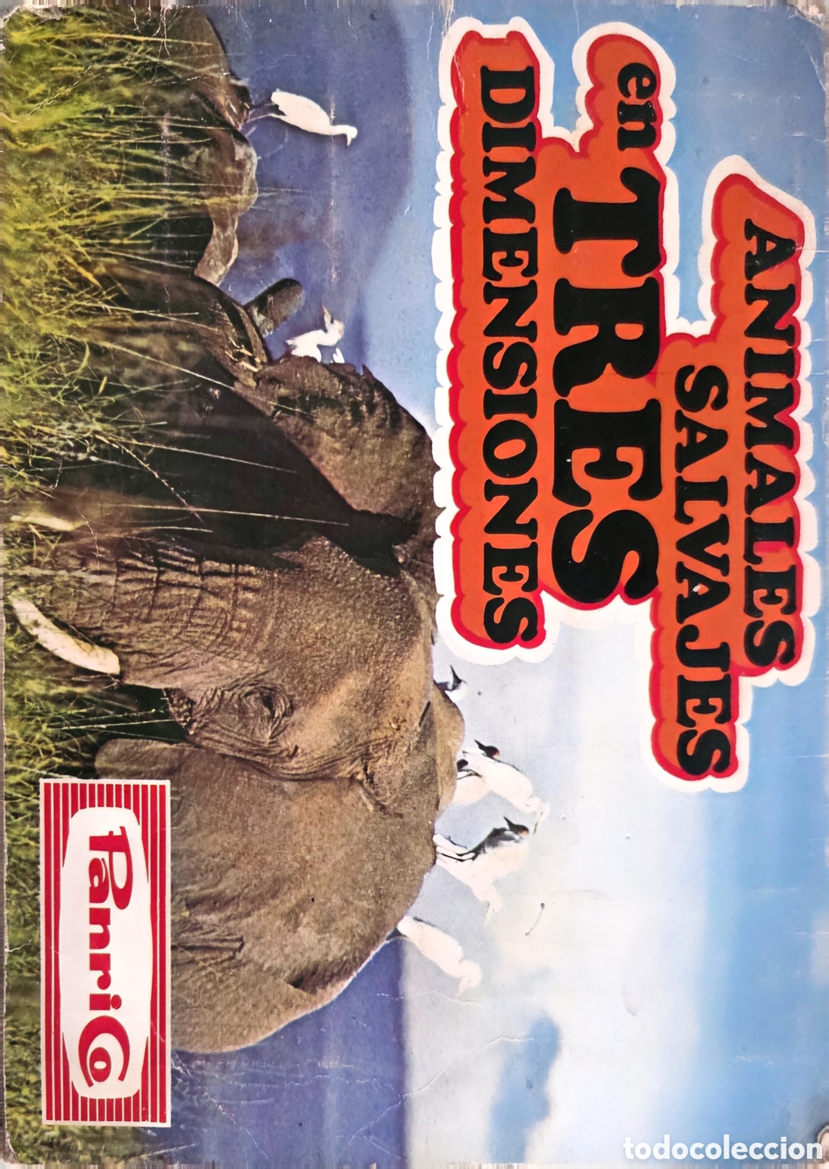 Coleccionismo &Aacute;lbum: &Aacute;lbum panrico animales salvajes completo