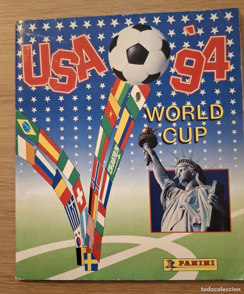 Coleccionismo &Aacute;lbum: &Aacute;lbum Panini Mundial USA 94 Completo &ndash; Original &ndash; Leyendas del F&uacute;tbol