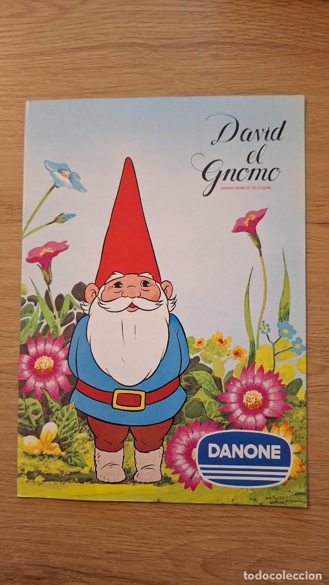 Coleccionismo &Aacute;lbum: &Aacute;lbum Completo &rdquo;David el Gnomo&rdquo; (Danone) &ndash; Estado Excelente &ndash; Vintage a&ntilde;os 80