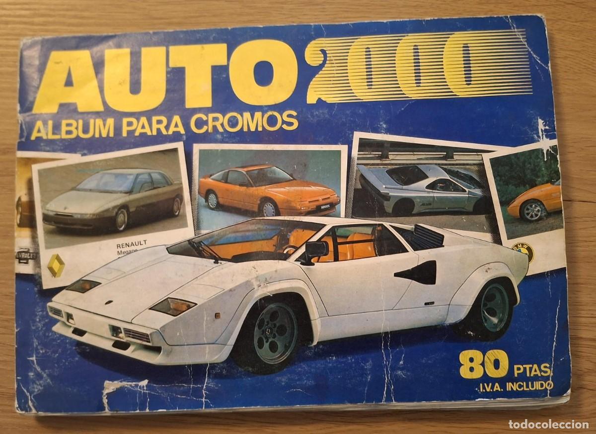 Coleccionismo &Aacute;lbum: &Aacute;lbum Completo Coches &rdquo;Auto 2000&rdquo; - Solo Auto - Vintage (Pesetas) - Muy Buen Estado