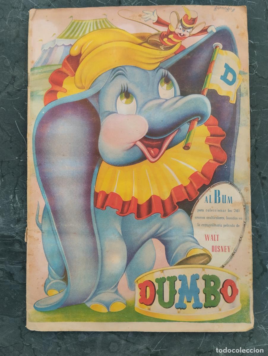 Coleccionismo &Aacute;lbum: ALBUM DE CROMOS DUMBO WALT DISNEY COMPLETO. FHER