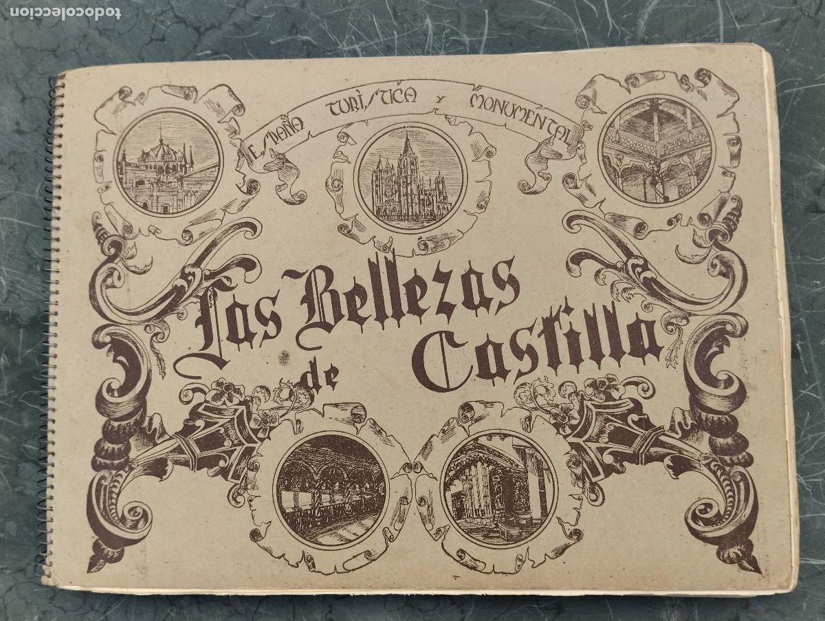 Coleccionismo &Aacute;lbum: &Aacute;lbum Las Bellezas de Castilla completo Salamanca Candelario Bejar Zamora Valladolid Rioseco Le&oacute;n...
