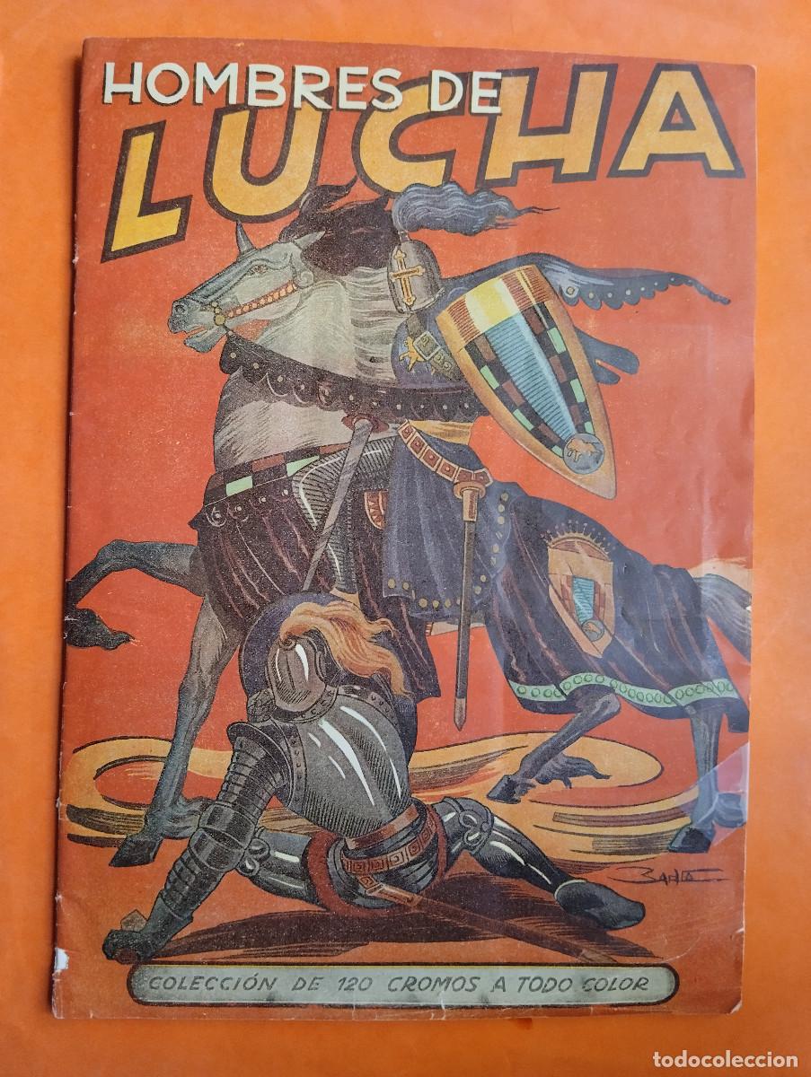 Coleccionismo &Aacute;lbum: ALBUM COMPLETO HOMBRES DE LUCHA ED. RUIZ ROMERO