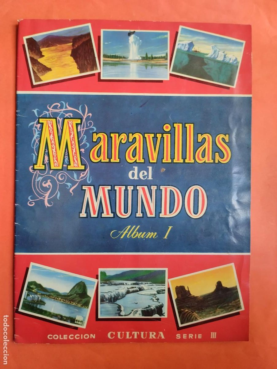 Coleccionismo &Aacute;lbum: ALBUM COMPLETO MARAVILLAS DEL MUNDO I SERIE III BRUGUERA